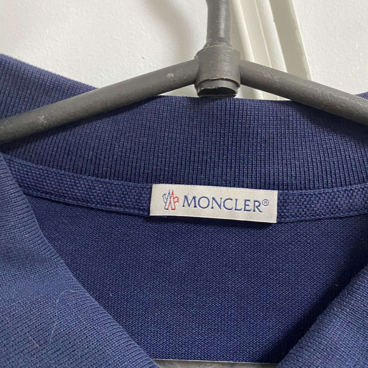 Moncler MONCLER long sleeve polo Size US XL / EU 56 / 4 - 2 Thumbnail