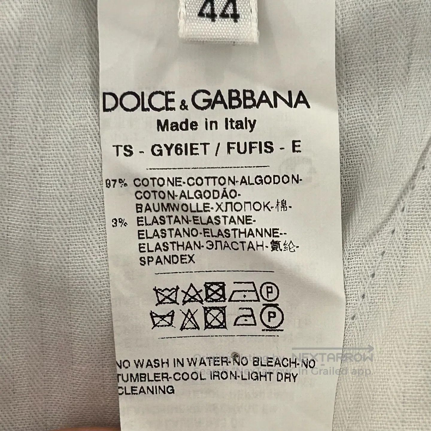 Dolce & Gabbana Dolce Gabbana Sky blue suit pants Size US 28 / EU 44 - 4 Thumbnail
