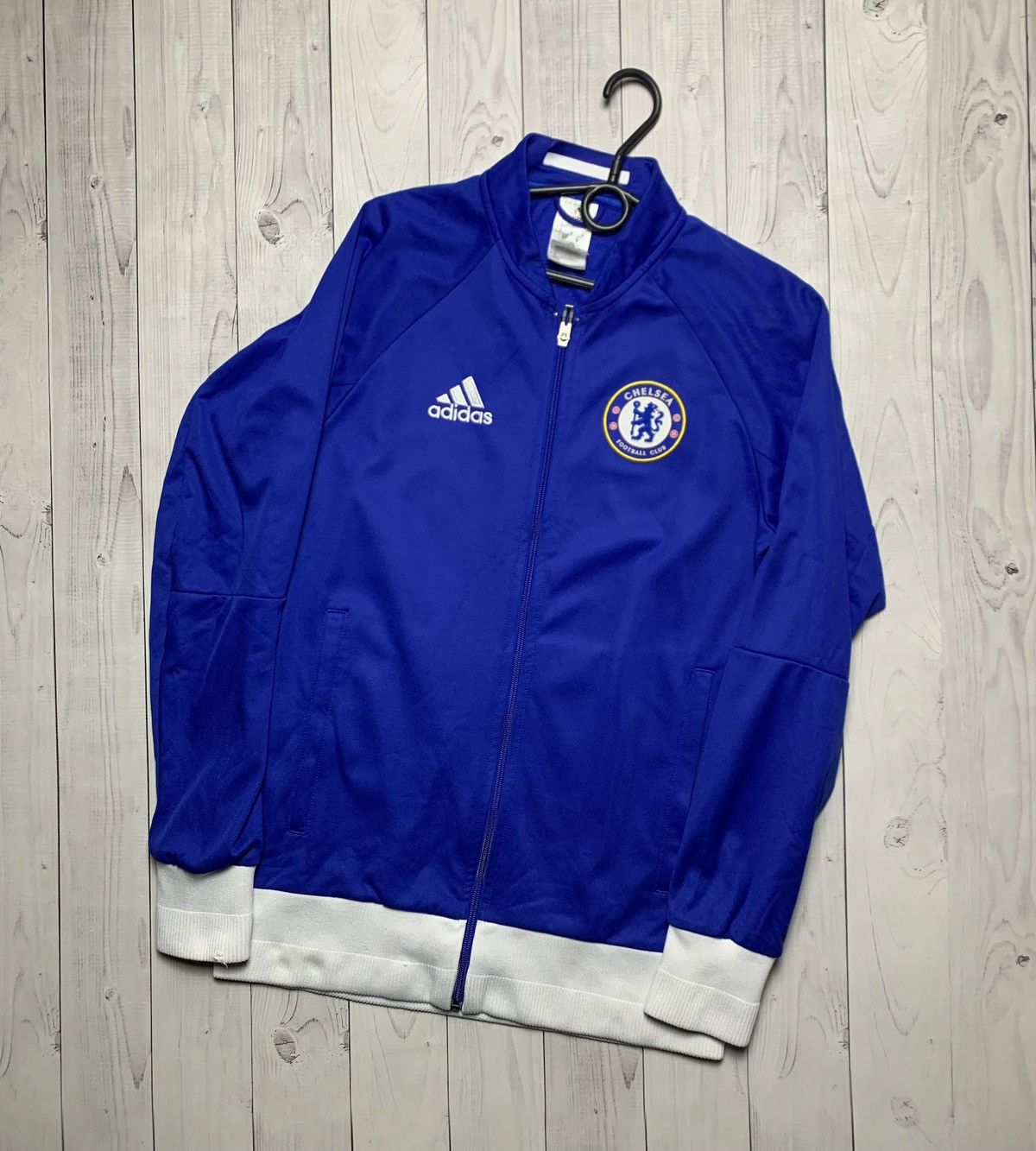 Chelsea Soccer Vintage Chelsea Adidas soccer track jacket size S logo Size US S / EU 44-46 / 1 - 2 Thumbnail