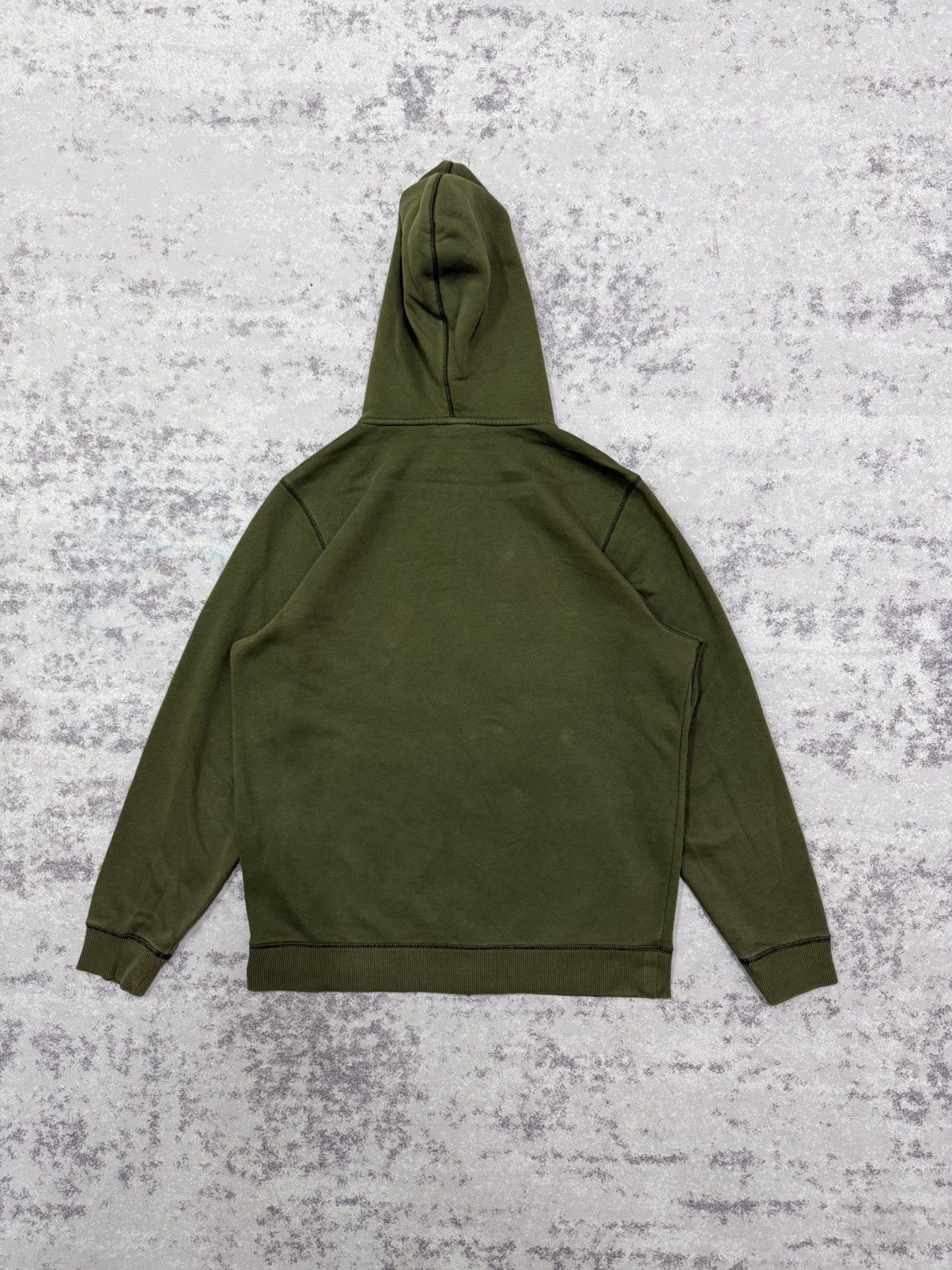 Under Armour Under Armour Olive Green Zip Up Sweater Hoodie Size US M / EU 48-50 / 2 - 13 Thumbnail