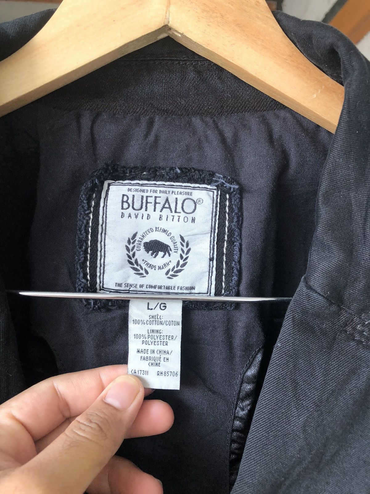 Buffalo David Bitton Vintage Buffalo David Bitton Skull Punk Jacket Size US L / EU 52-54 / 3 - 7 Thumbnail