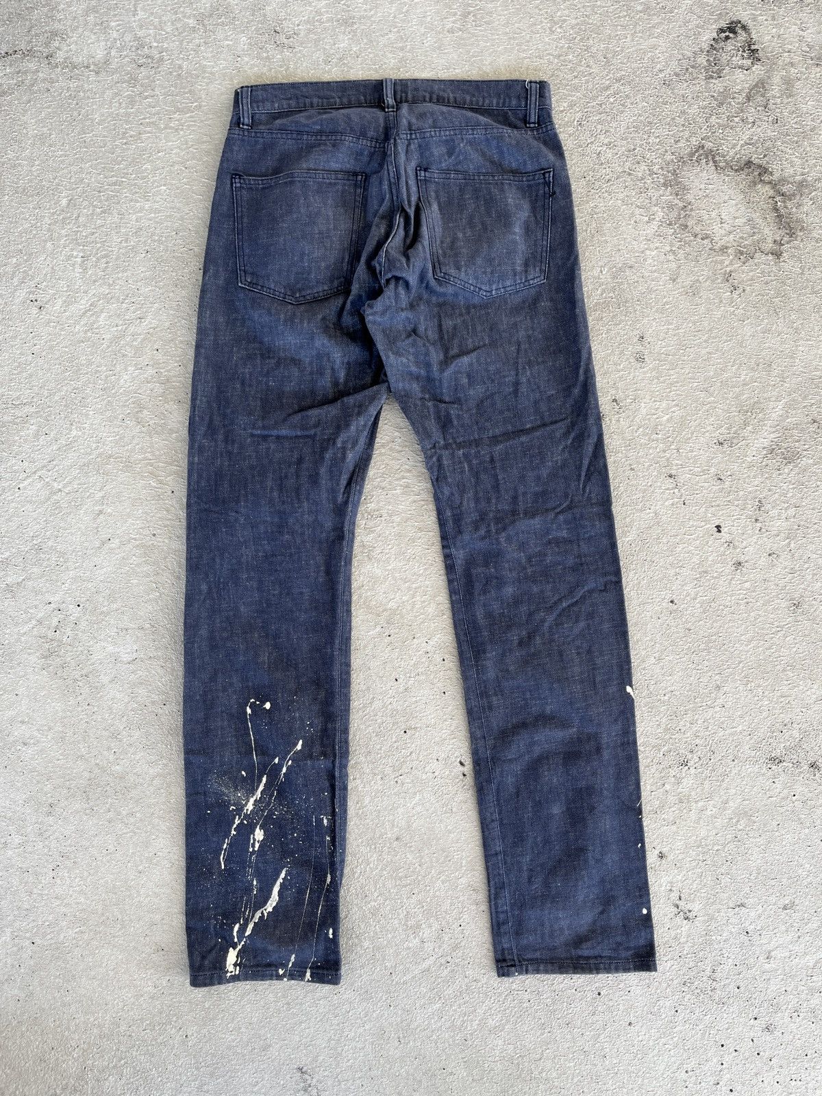 Greg Lauren Vintage Paint Splattered Jeans RRL HELMUT LANG STYLE Size US 34 / EU 50 - 11 Thumbnail