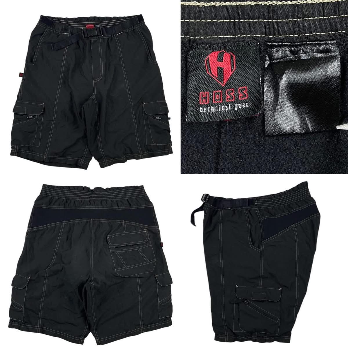 Other HOSS Technical Gear Cargo Shorts Gorpcore Techwear Black Size US 32 / EU 48 - 1 Thumbnail