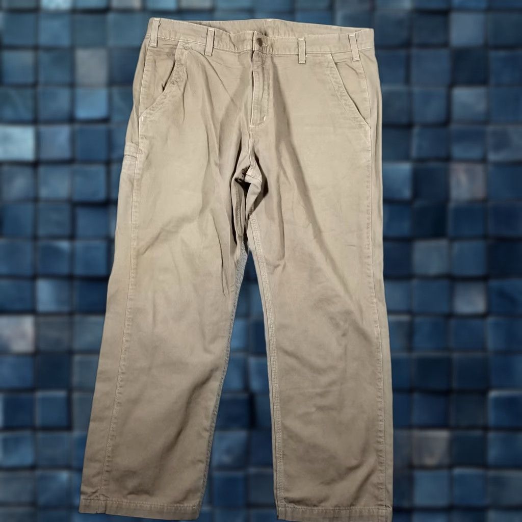Carhartt VINTAGE Carhartt Pants Men 38x30 Canvas Utility Workwear Carpenter Relaxed Fit Beige Casual Size US 38 / EU 54 - 1 Thumbnail