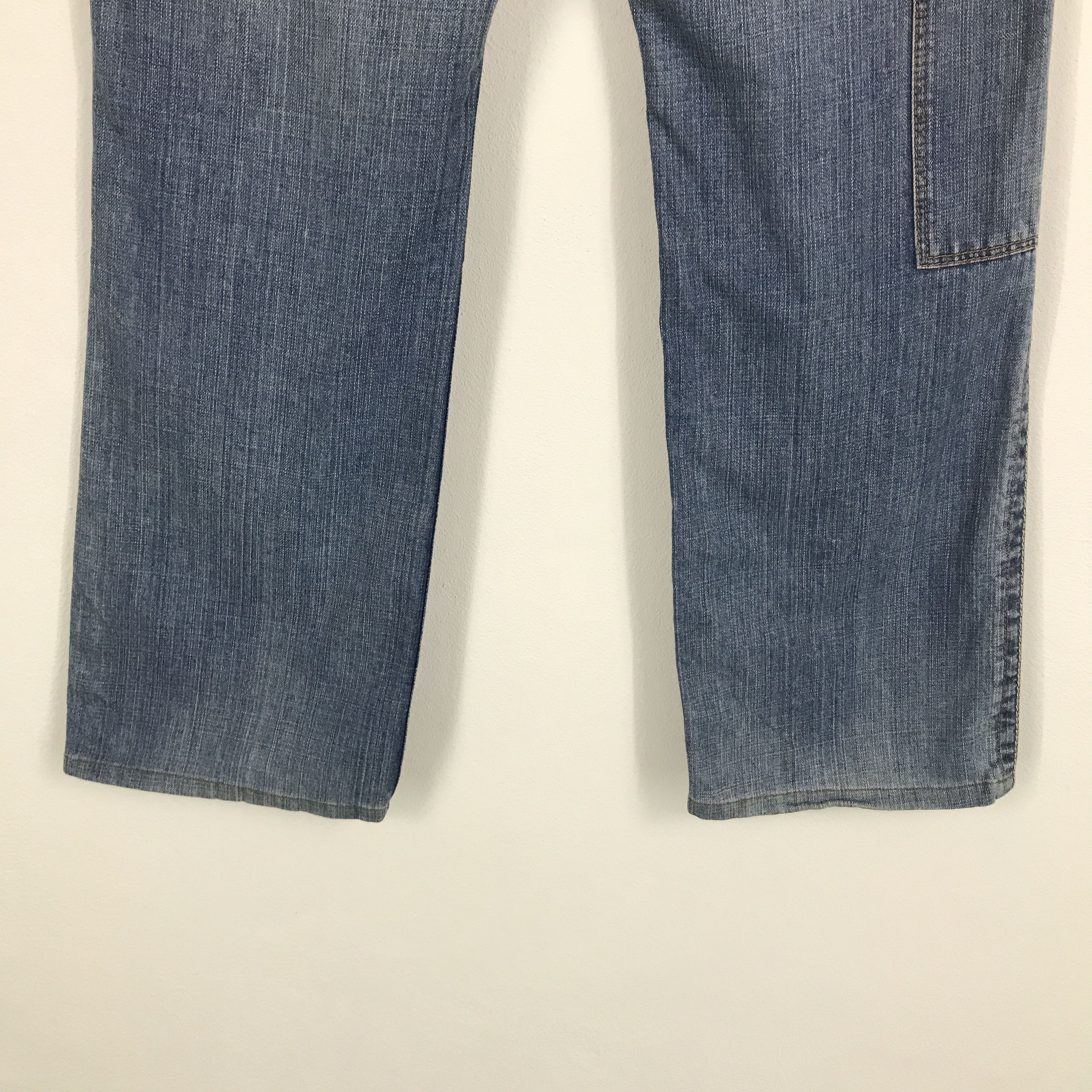 Japanese Brand × Vintage Baggy Denim blue way Japan jeans pants Size US 32 / EU 48 - 6 Thumbnail