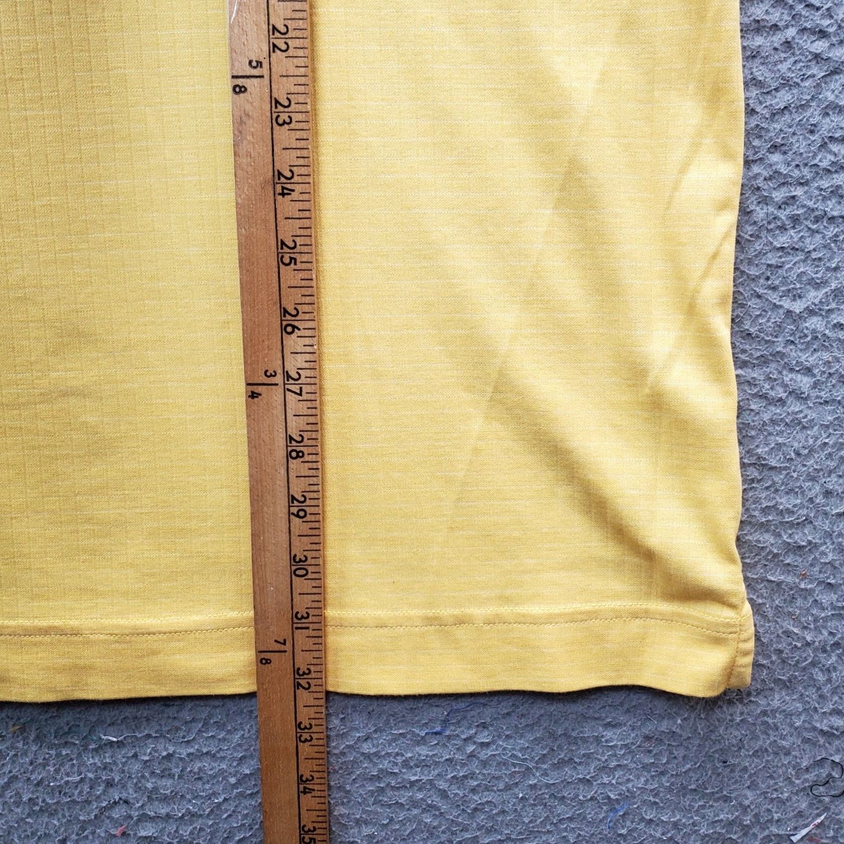 Cutter & Buck Cutter & Buck Polo Shirt Mens 2XL Yellow Collared CB Dry Tec Pony Logo Popover Shirt Mens 2XL Yellow Polo Size US XXL / EU 58 / 5 - 4 Thumbnail