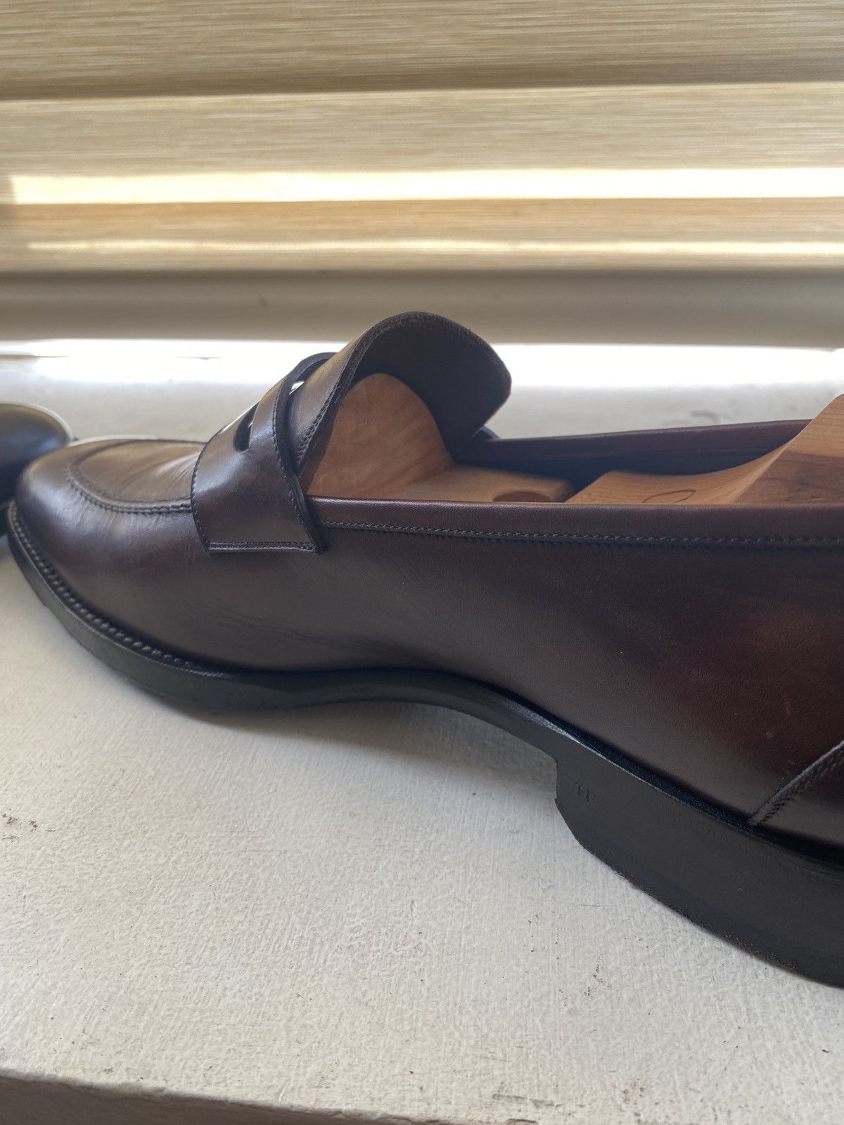 Tom Ford TOM FORD - Wessex Leather Penny Loafers - Dark brown Size US 9.5 / EU 42-43 - 6 Thumbnail
