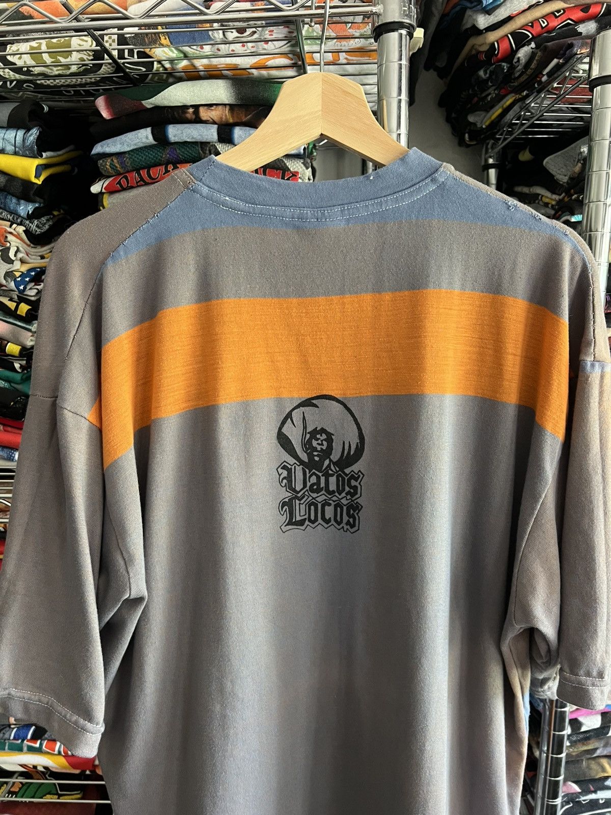 Homies 90s Vatos Locos Cholos Low Riders Chicano Tee Size US XXL / EU 58 / 5 - 2 Thumbnail