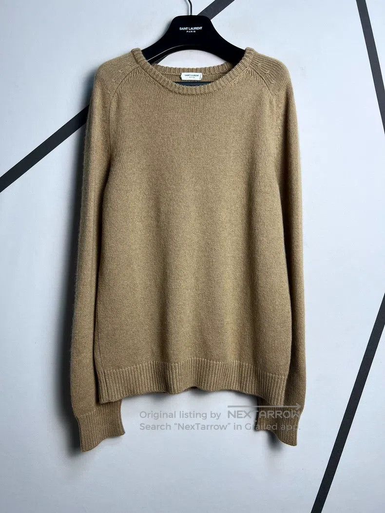 Other Saint Laurent Paris Camel Wool Sweater Size L Size US L / EU 52-54 / 3 - 1 Thumbnail