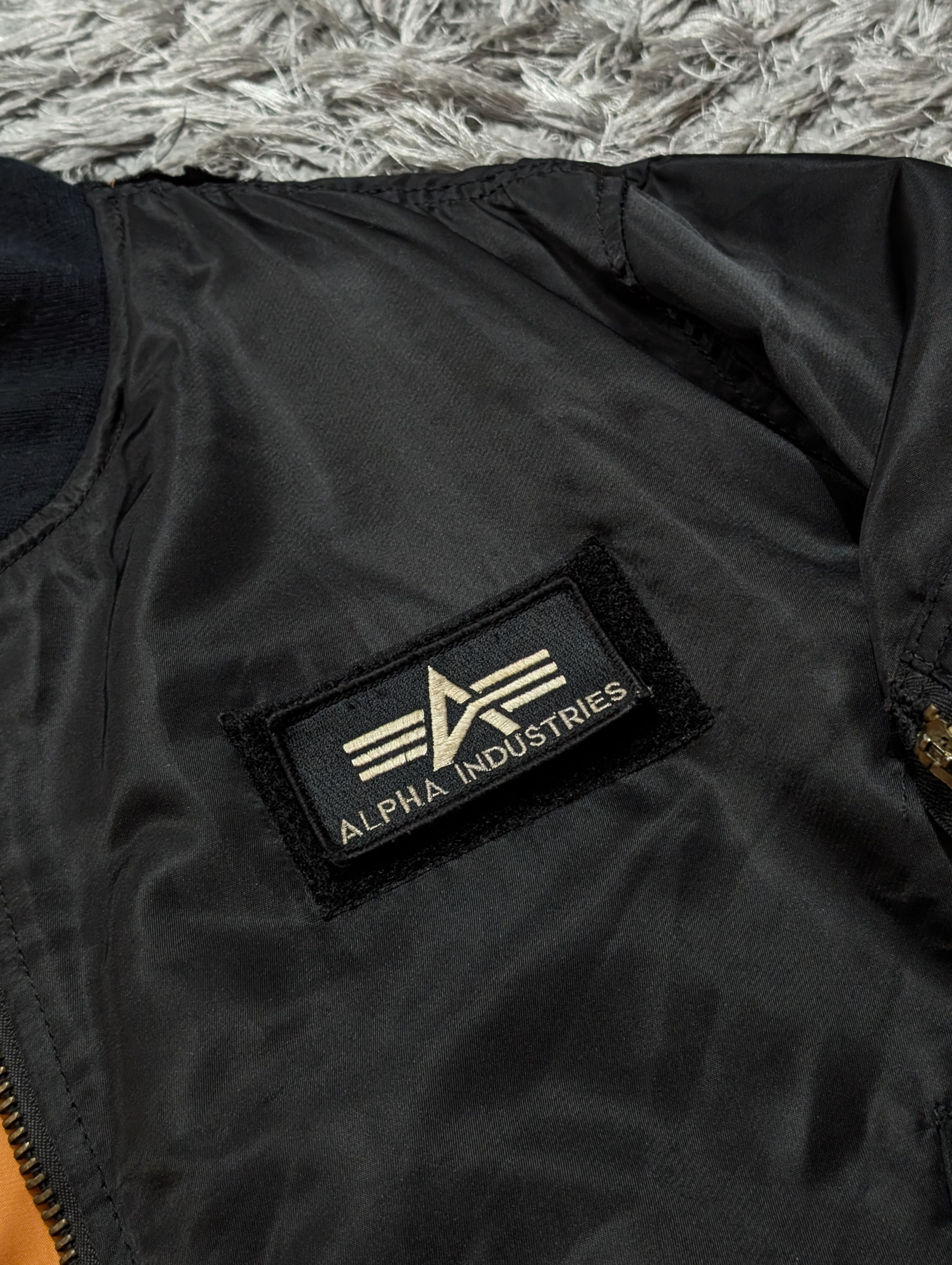 Vintage Vintage Surplas Black MA-1 Bomber Jacket JJJ Flight Jacket Size US M / EU 48-50 / 2 - 9 Thumbnail