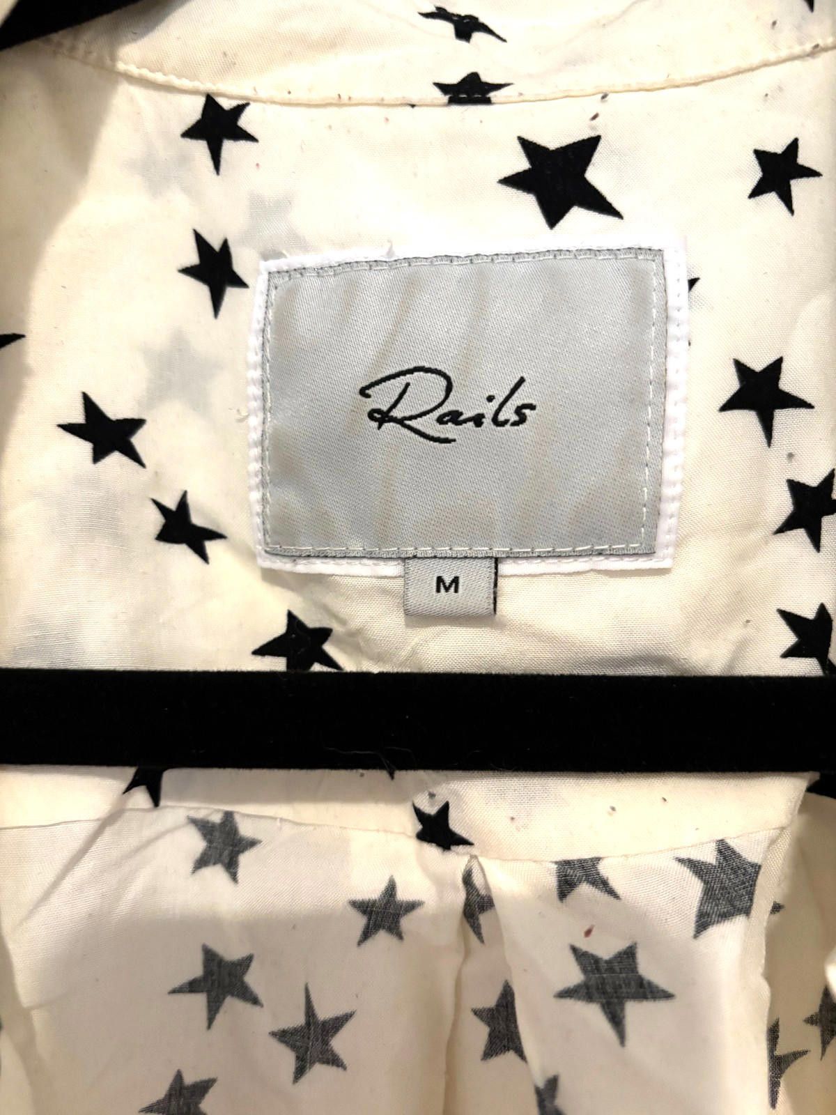 Rails Rails size medium white shirt long sleeve. Size US M / EU 48-50 / 2 - 2 Thumbnail
