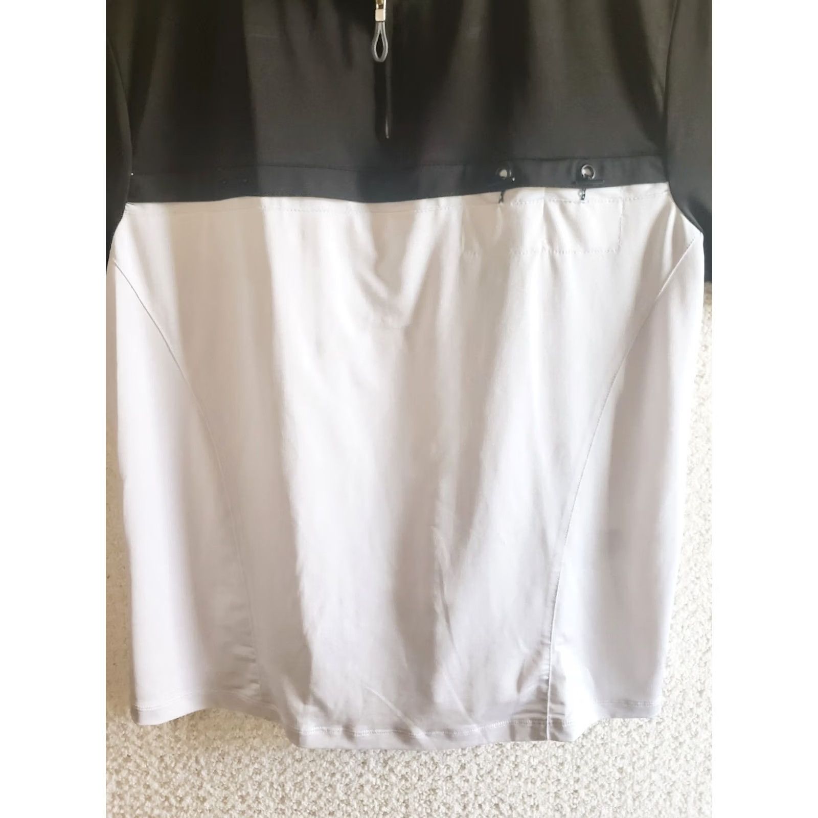 Vintage Jamie Sadock Shirt Women's XL Black White Pullover S. Sleeve Active Golf Tennis Shirt Size XL / US 12-14 / IT 48-50 - 7 Thumbnail