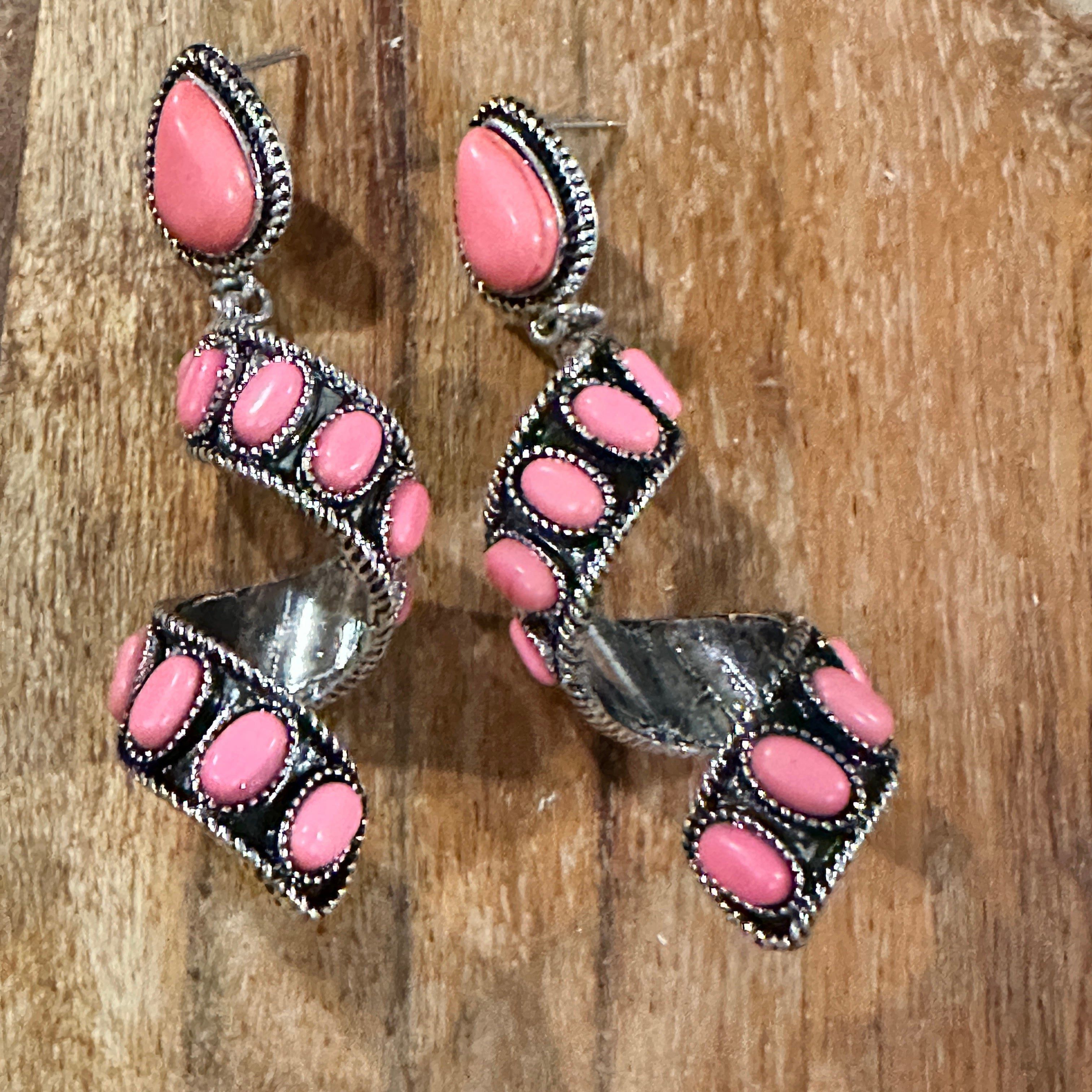 Other Boho Hippie Chic Peachy Dreams Teardrop Western Dangle Earri Size ONE SIZE - 7 Thumbnail