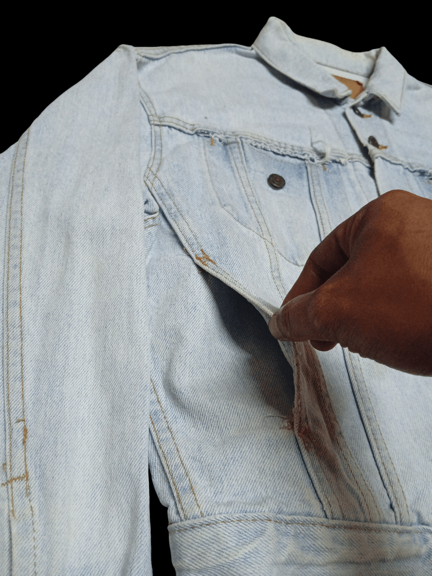 Levi's × Levi's Vintage Clothing vintage distressed denim levis trucker jackets Size US M / EU 48-50 / 2 - 7 Thumbnail