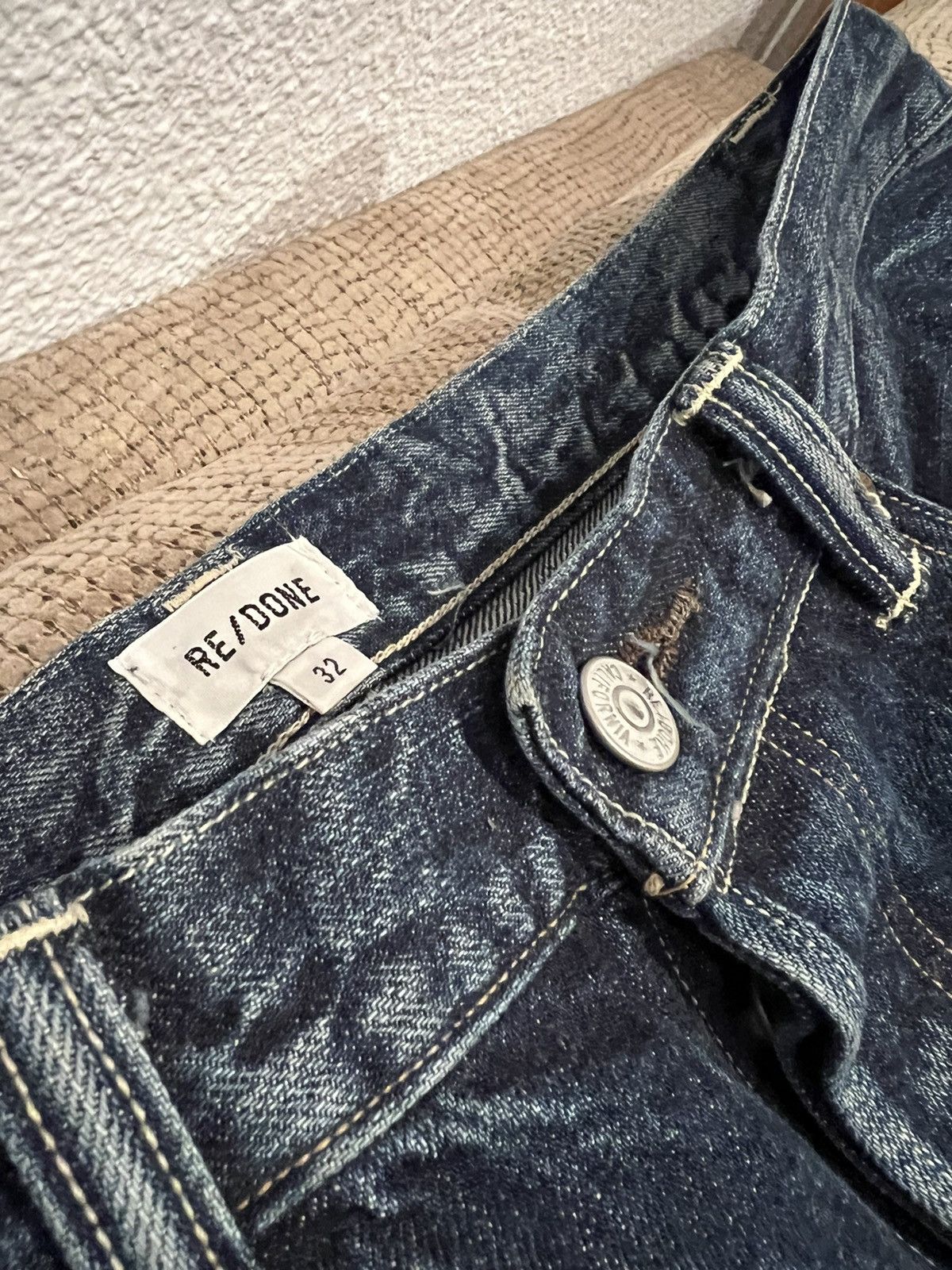 RE/DONE RE/DONE SELVEDGE MADE IN JAPAN JEANS. Size US 32 / EU 48 - 7 Thumbnail