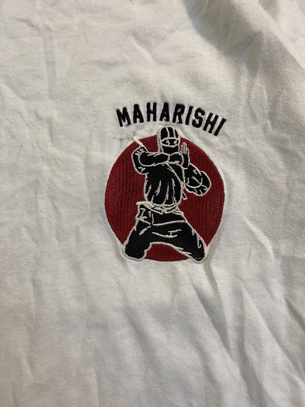 Japanese Brand × Maharishi ⚡️MACHARISHI EMBROIDERED LOGO VINTAGE TEE Size US L / EU 52-54 / 3 - 3 Thumbnail