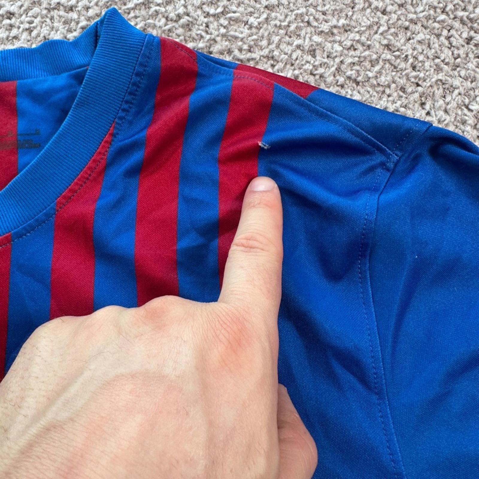 Nike Nike FC Barcelona 2021-2022 Home Jersey Mens M Rakuten Shirt Size US M / EU 48-50 / 2 - 11 Thumbnail