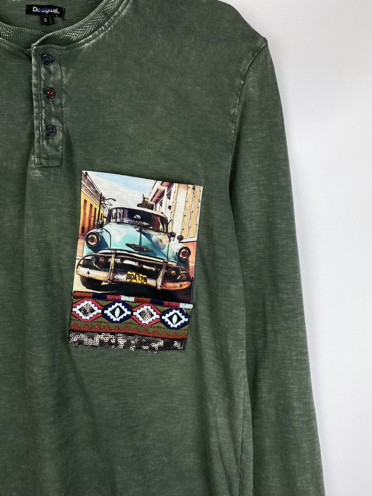 Desigual Desigual men’s long sleeve t shirt size S style 19WMTK61 Size US S / EU 44-46 / 1 - 8 Thumbnail