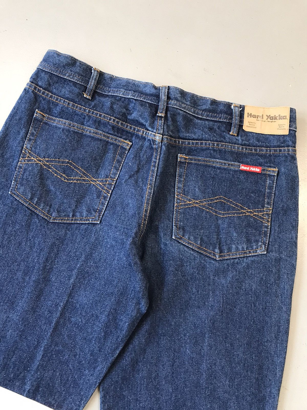 Vintage Y2K vintage hard yaaka knee strip denim Size US 36 / EU 52 - 9 Thumbnail