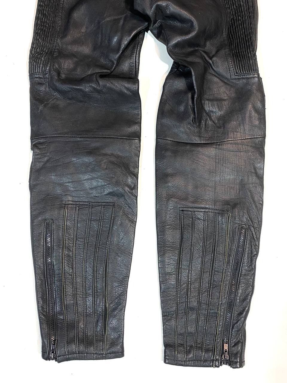 Leather Vintage Rare Racing Moto Leather Pants Size US 30 / EU 46 - 7 Thumbnail