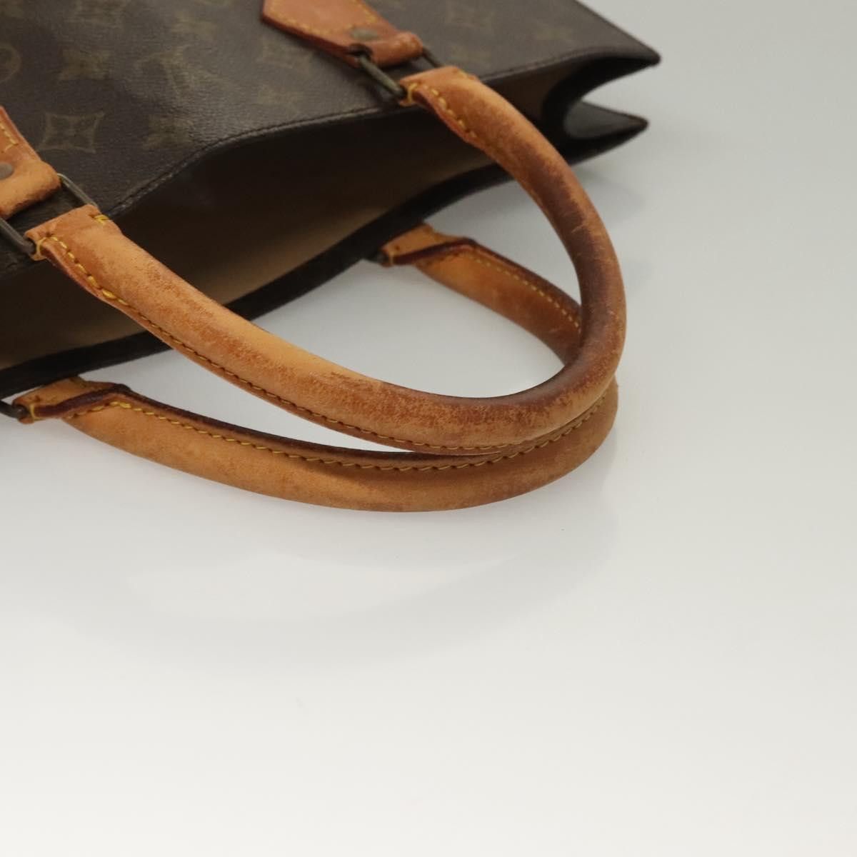 Louis Vuitton LOUIS VUITTON Monogram Sac Plat Hand Bag M51140 Size ONE SIZE - 7 Thumbnail