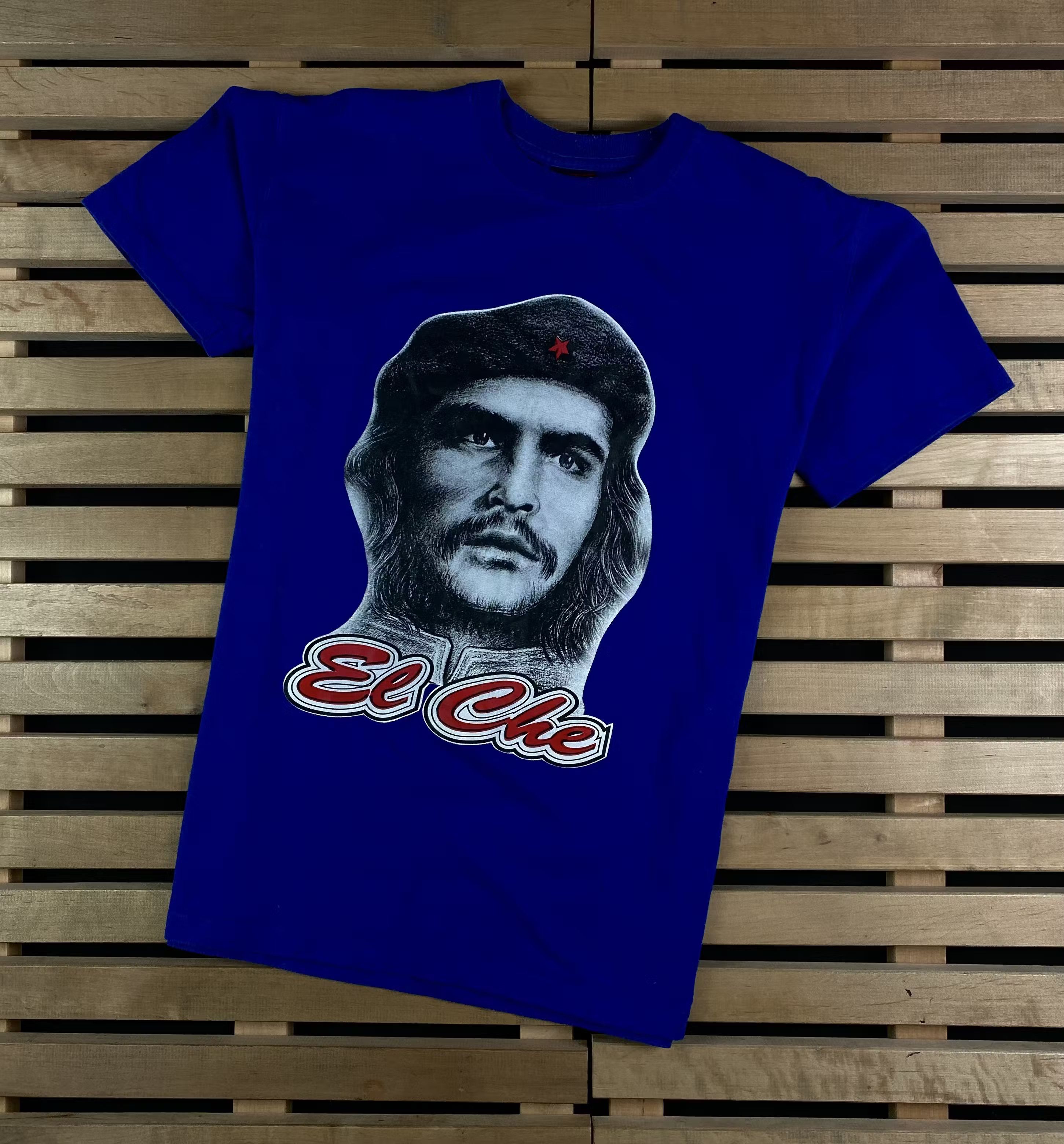 Vintage Mens Vintage T Shirt El Che Guevara Size M Size US M / EU 48-50 / 2 - 1 Thumbnail