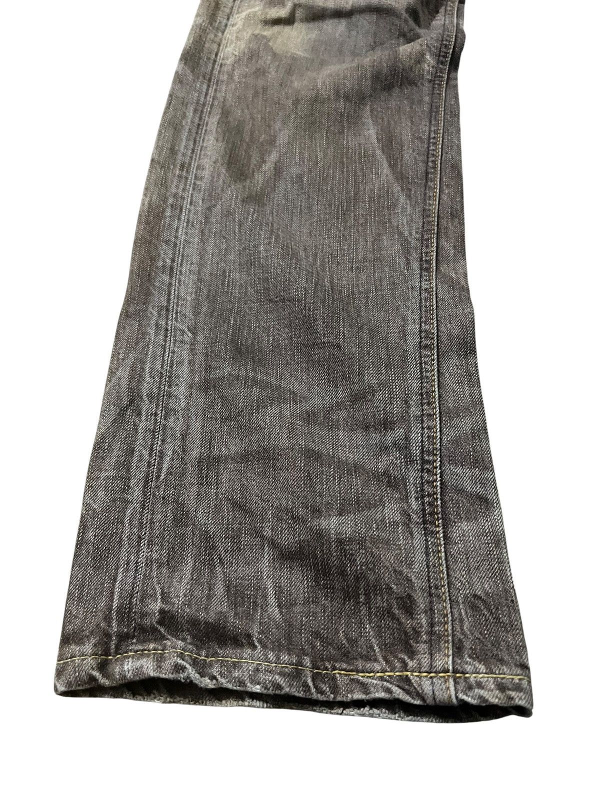 Kapital Vintage Edwin Brown 503 Clawmark Mud wash Jean Size US 31 - 6 Thumbnail