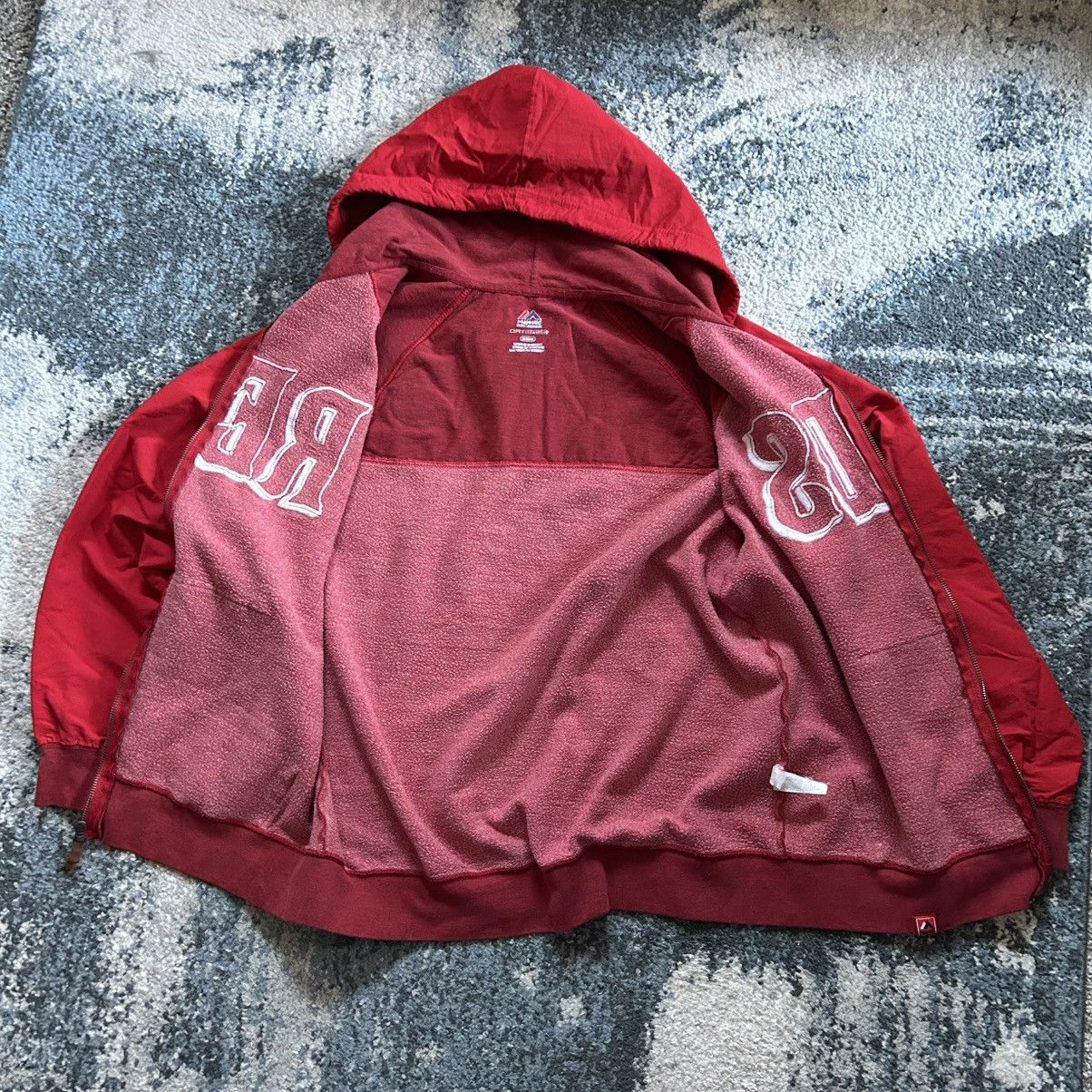 Majestic 2015 CiNCiNNATi REDS FULL ZiP HOODED SPRiNG TRAiNiNG JACKET Size US M / EU 48-50 / 2 - 5 Thumbnail