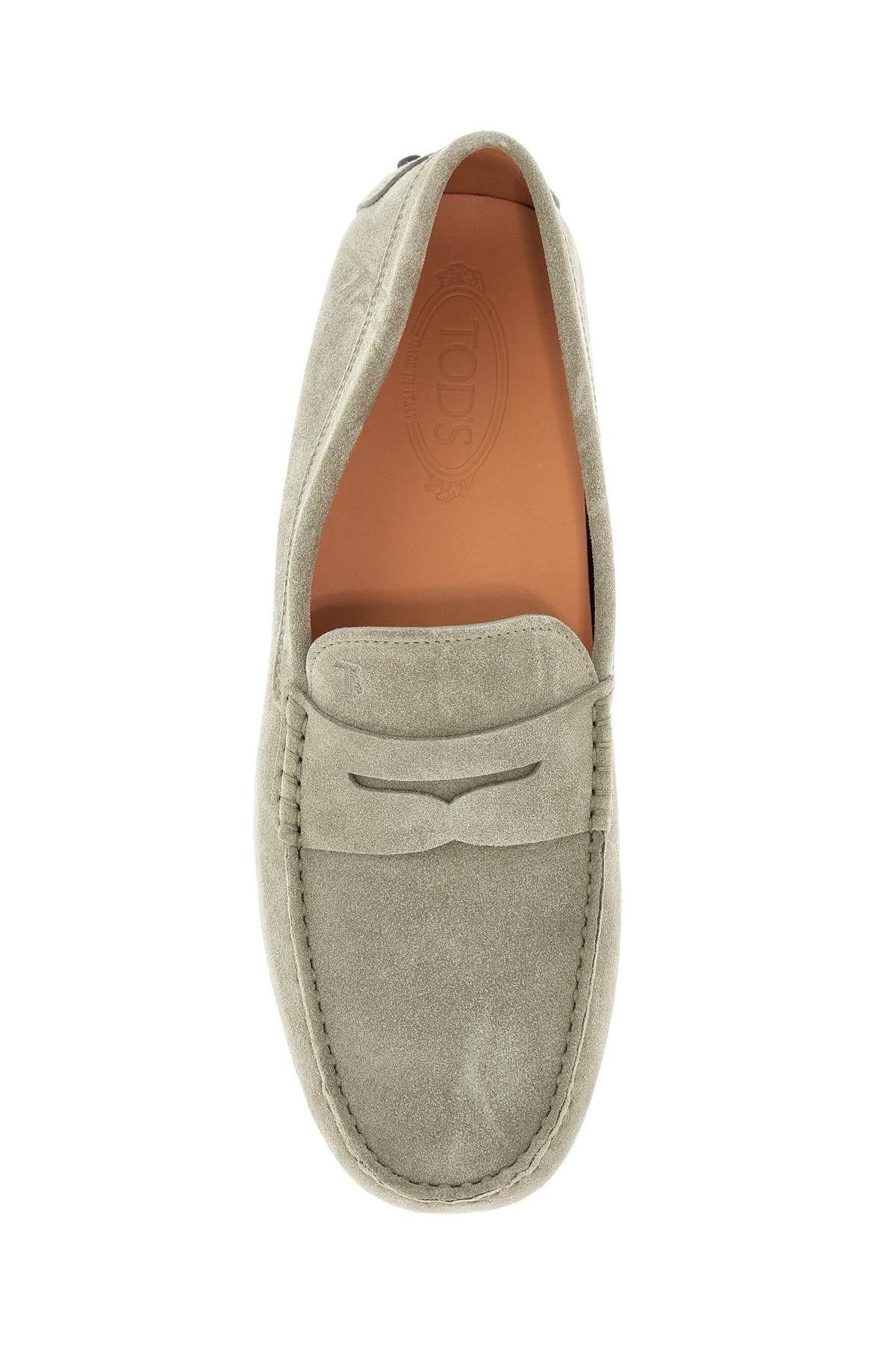 Tod's o1s22i1n0325 Suede Driving Loafers in Beige Size US 7 / EU 40 - 2 Thumbnail