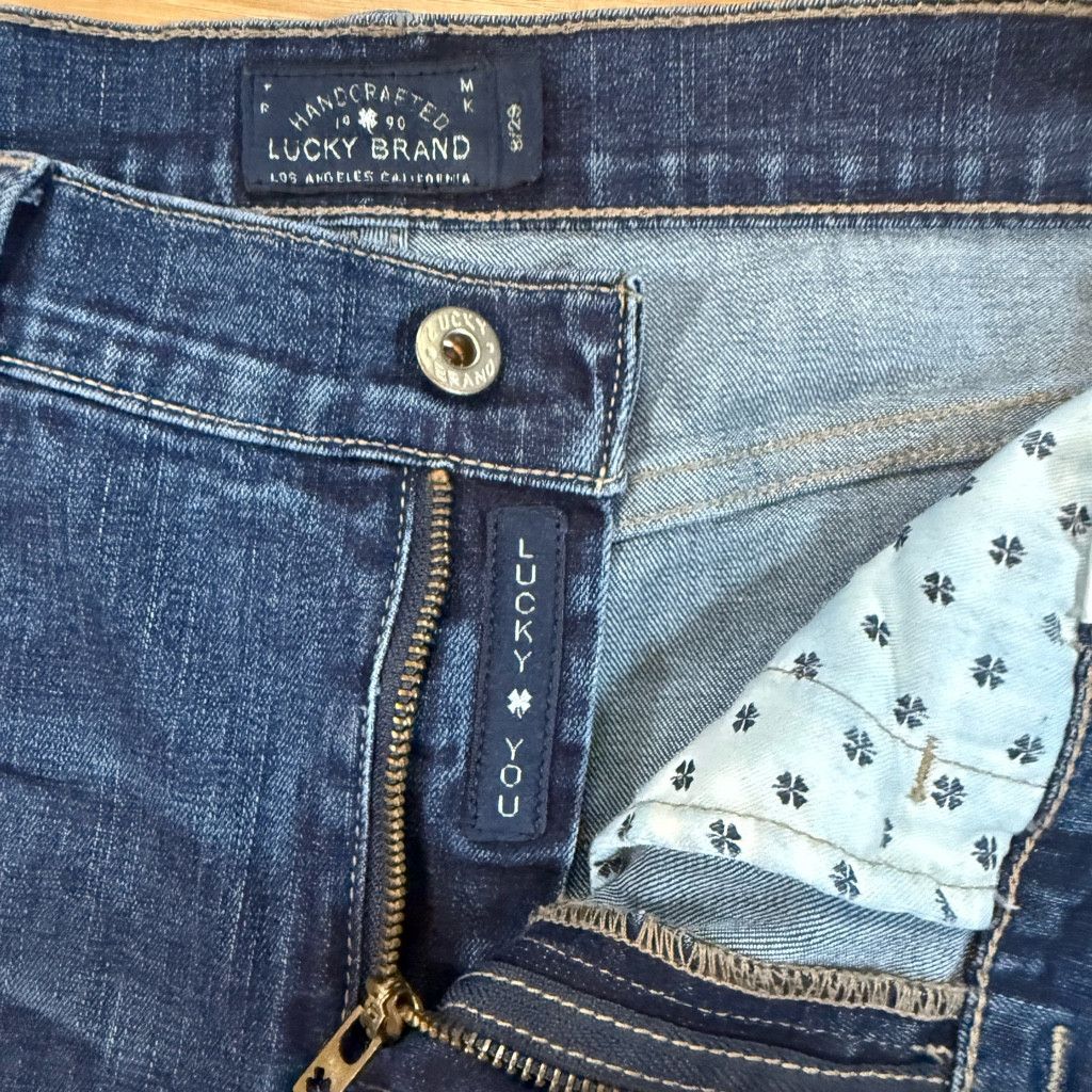 Lucky Brand Lucky Brand Olivia Skinny Jeans Dark Wash – Women’s 8 / 28 Size 24" / US 00 / IT 34 - 9 Thumbnail