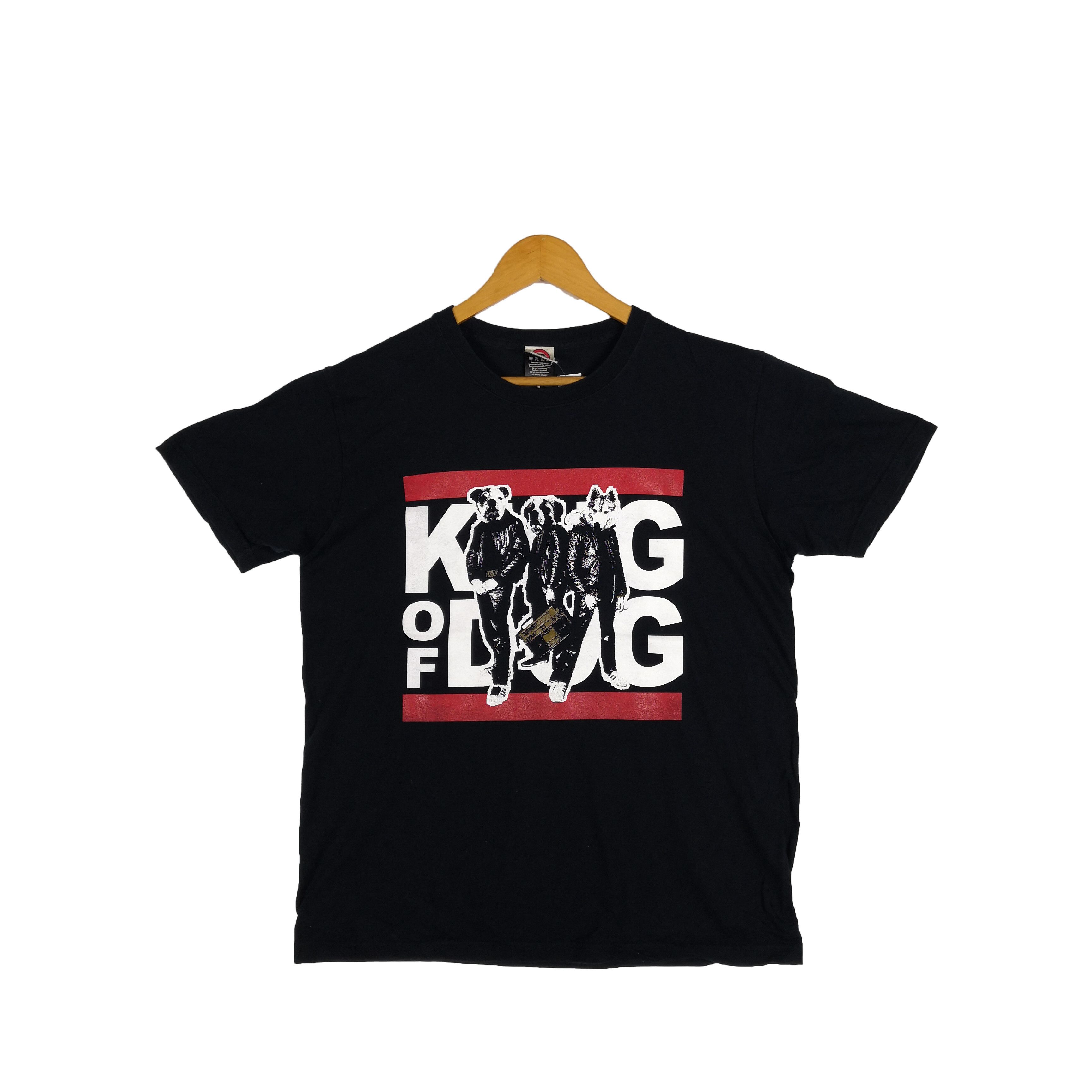 Japanese Brand Vintage Y2K King of Dog Tshirt Rapper Hip Hop Swag Tees Size US M / EU 48-50 / 2 - 1 Thumbnail