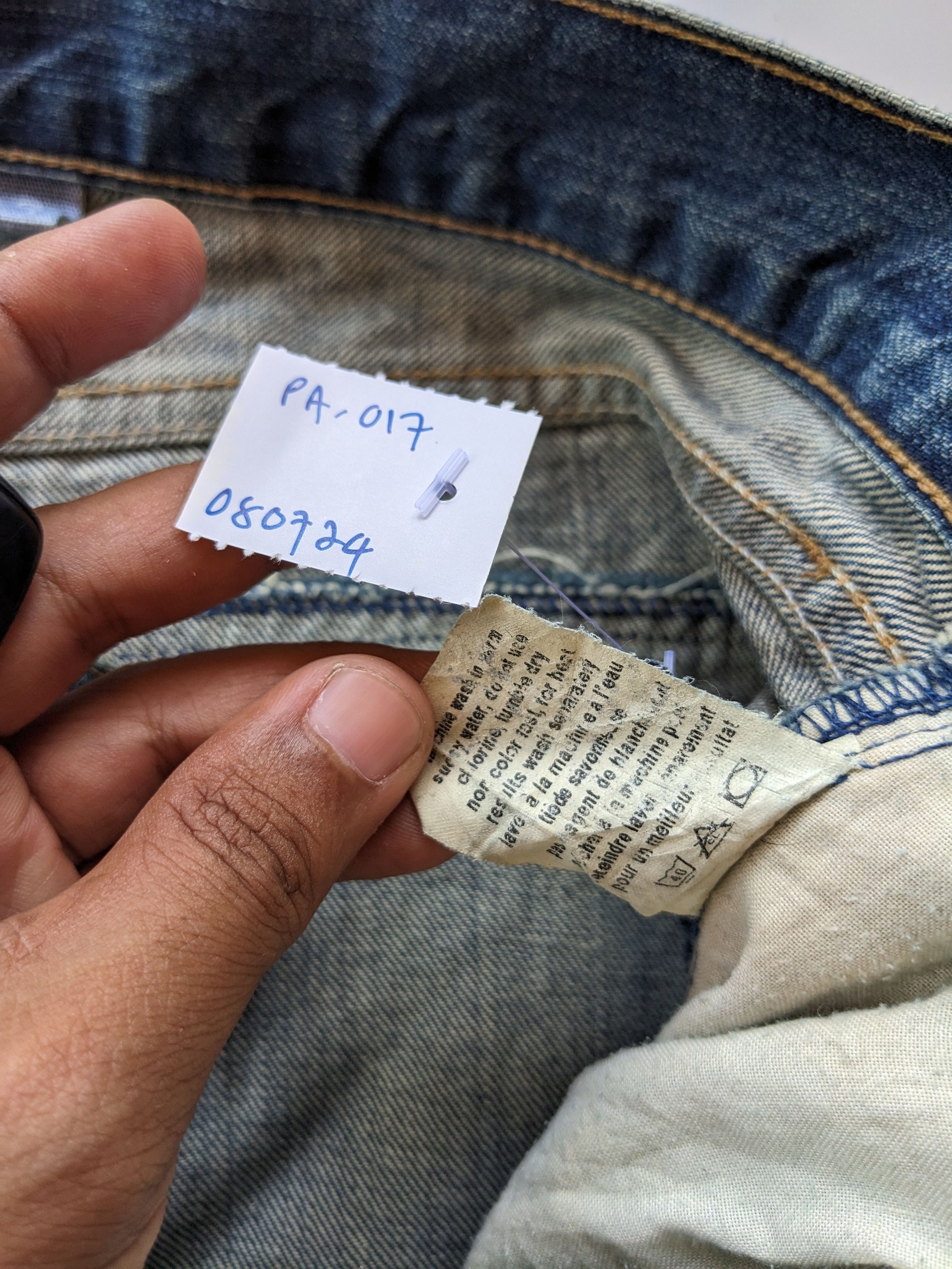 Stussy Vintage Stussy Garment workgear distressed jeans Size US 34 / EU 50 - 8 Thumbnail