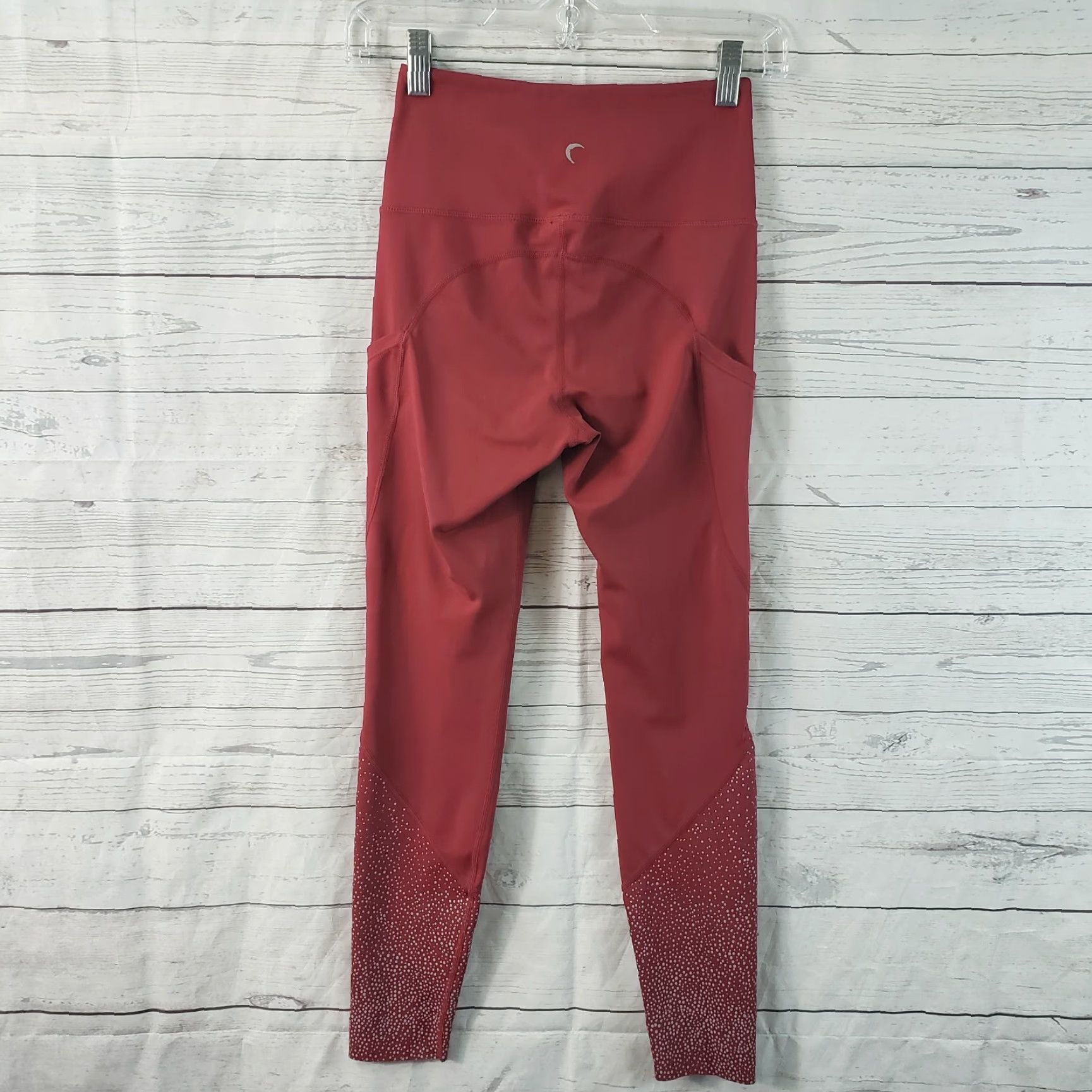Vintage Zyia Womens Leggings Sz 2 Gray Pockets Cropped Activewear Size 26" / US 2 / IT 38 - 3 Thumbnail