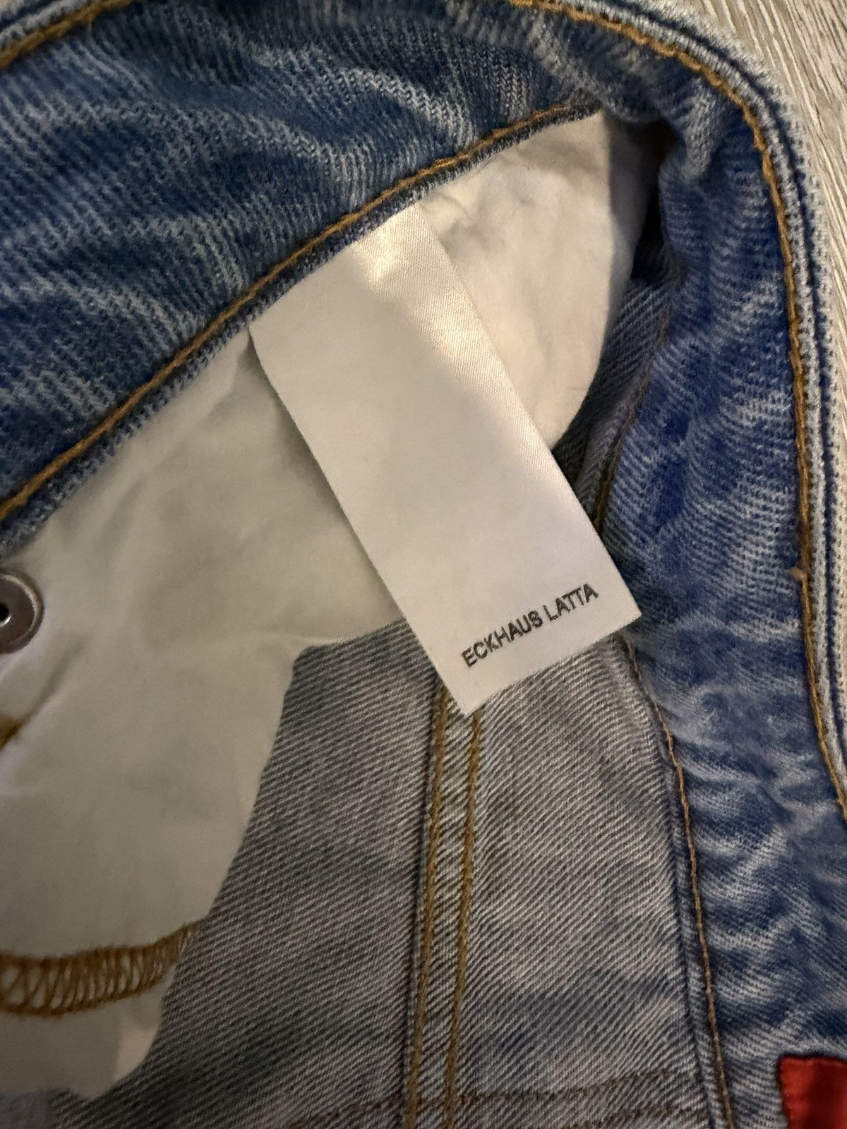Eckhaus Latta Eckhaus Latta denim Size US 33 - 4 Thumbnail