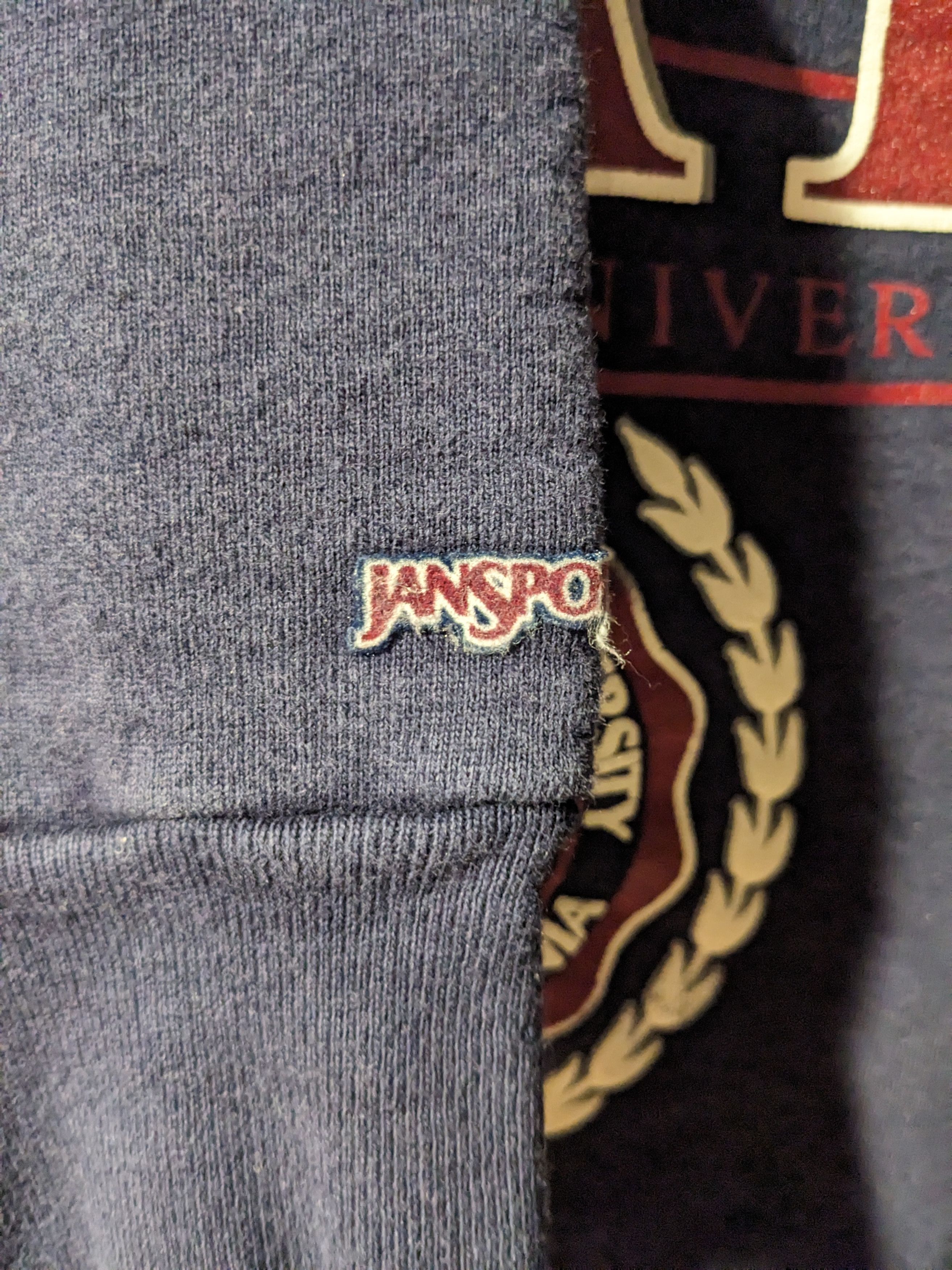 Jansport × Vintage Vintage 90s University of California Pennsylvania Sweatshirt Size US XL / EU 56 / 4 - 4 Thumbnail