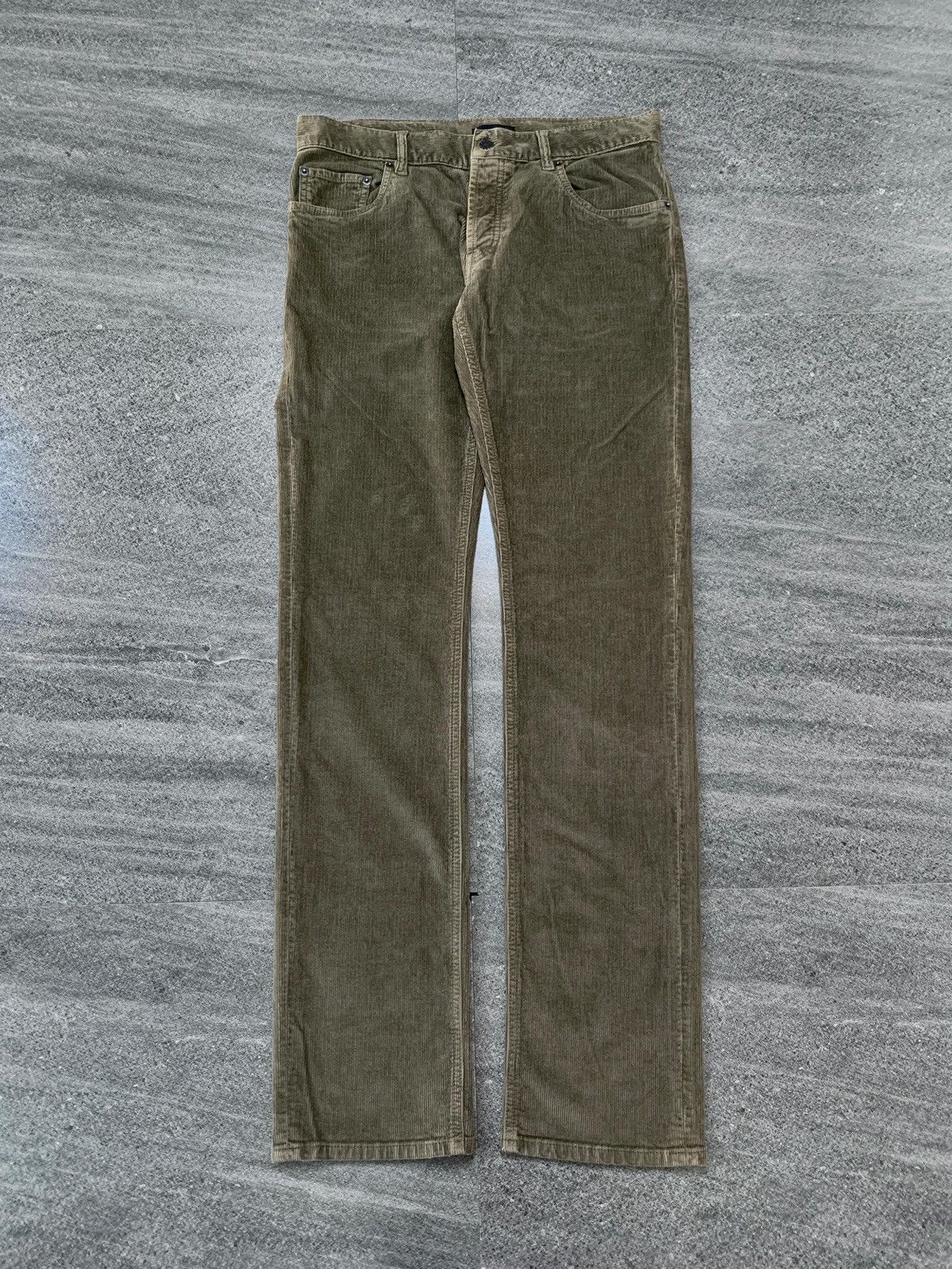 Prada Corduroy Tight Pants Size US 31 - 2 Thumbnail