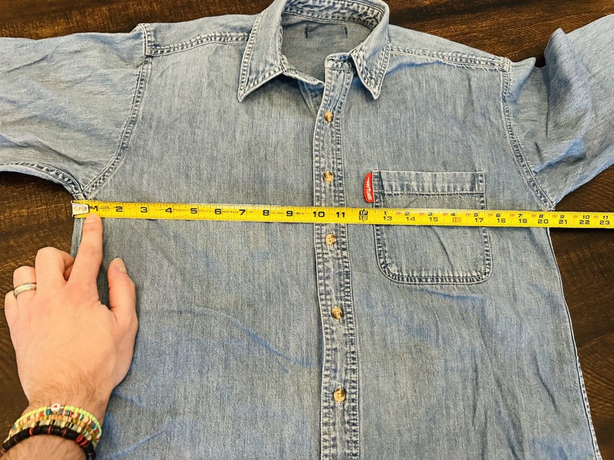 Other Vintage 1995 Looney Tunes Bugs Bunny Denim Button Down-Small Size US S / EU 44-46 / 1 - 9 Thumbnail