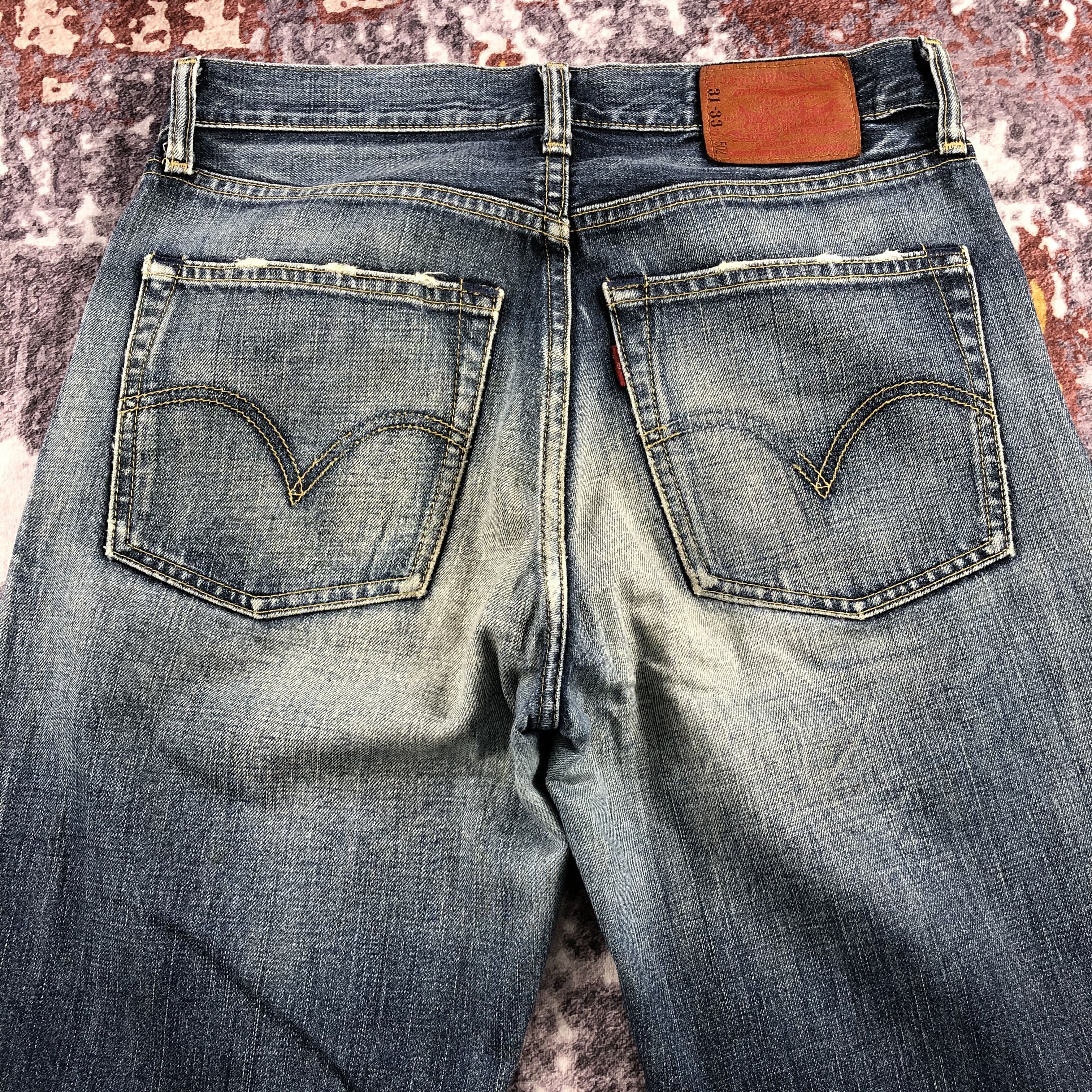 Levi's × Vintage 90s Vintage Blue Wash Levis 502 Jeans-JM2146 Size US 30 / EU 46 - 5 Thumbnail