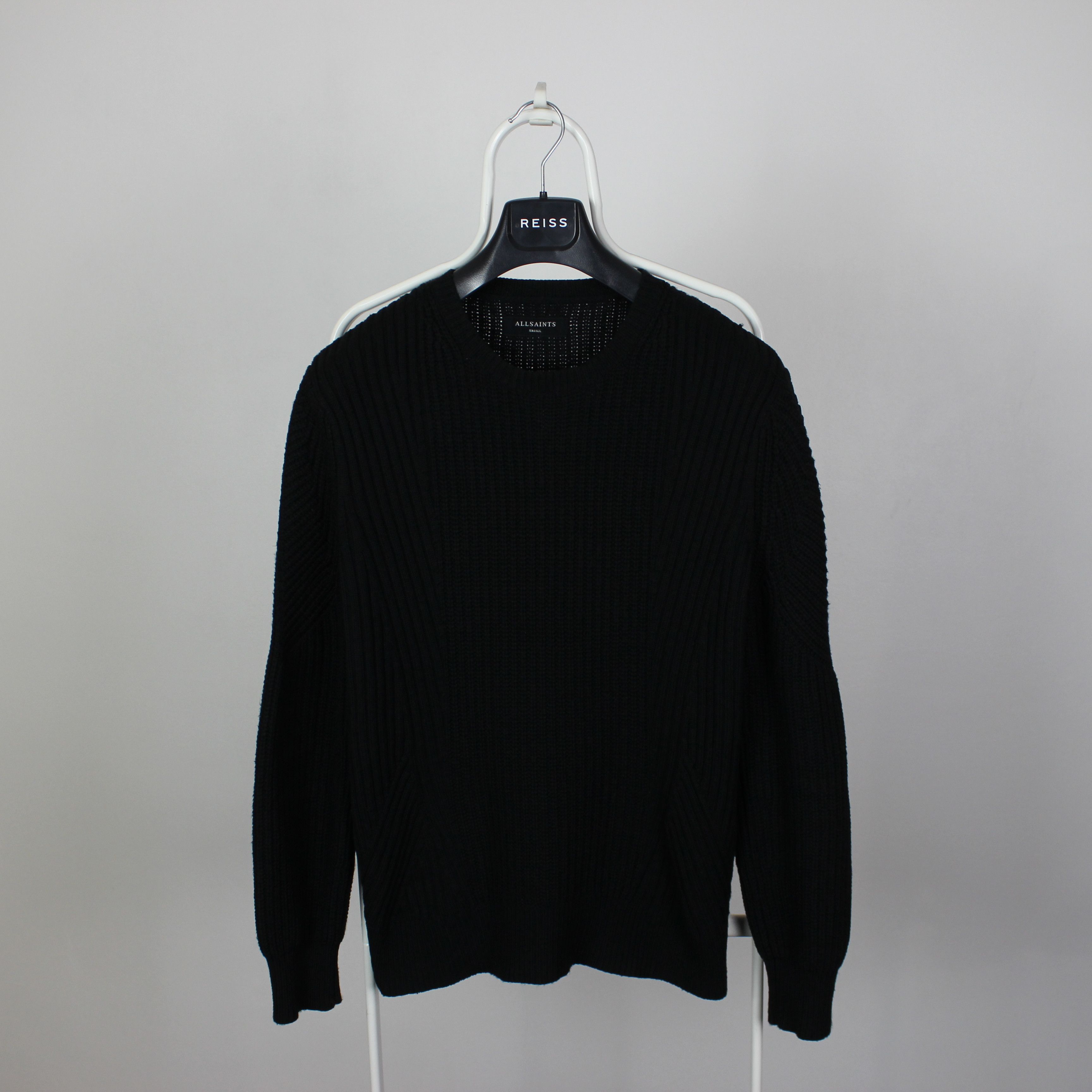 Allsaints Allsaints sweater men knitwear s m black hirem crew Size US S / EU 44-46 / 1 - 7 Thumbnail