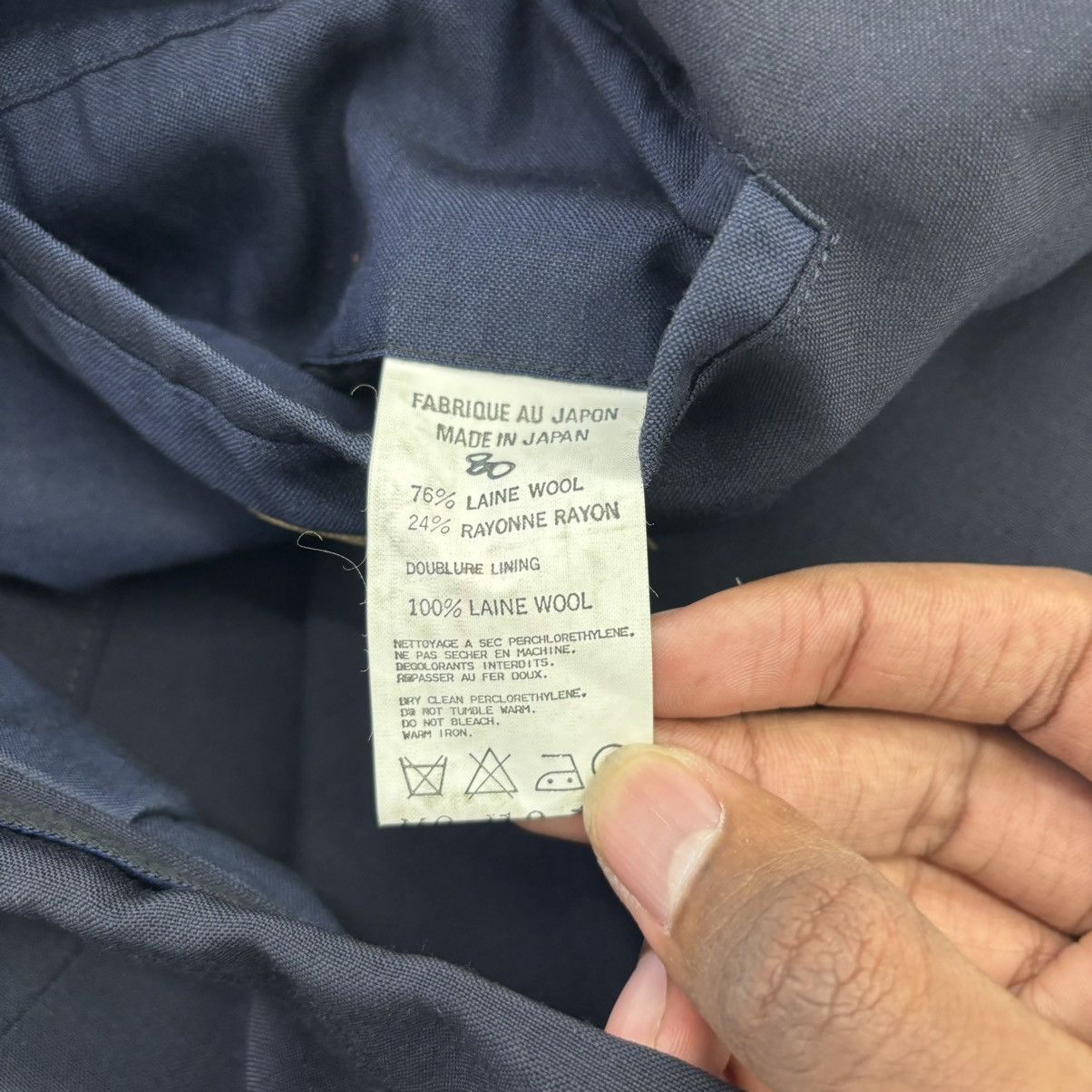 Yohji Yamamoto Ys for Men Wool Blazer Size US M / EU 48-50 / 2 - 5 Thumbnail