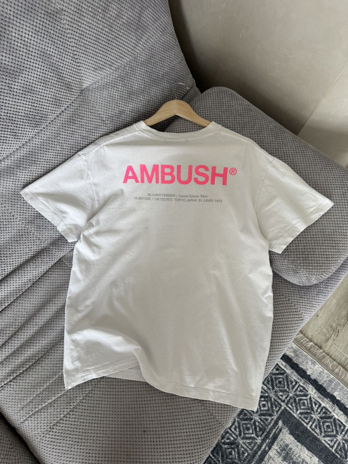 Ambush Design Ambush Tokyo Japan Limited Edition XL Logo Version Tee Size US M / EU 48-50 / 2 - 6 Thumbnail