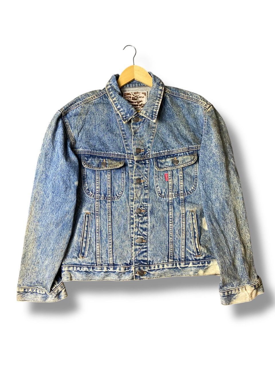 Japanese Brand × Vintage GL Heart Brand Crop Denim Jeans Jacket (124) Size US XXS / EU 40 - 1 Thumbnail