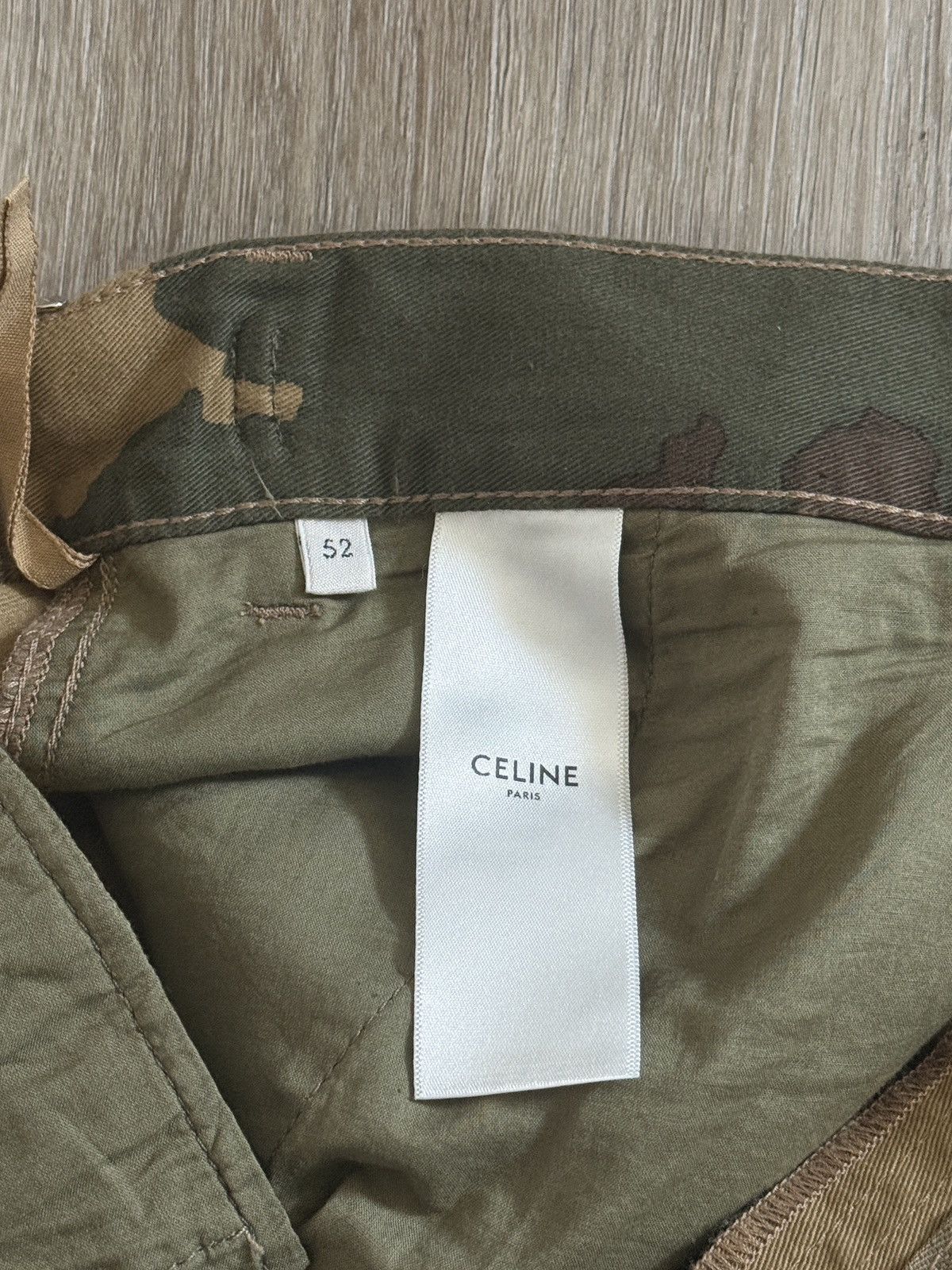 Celine Celine Camo Cargo Short Size US 32 / EU 48 - 5 Thumbnail