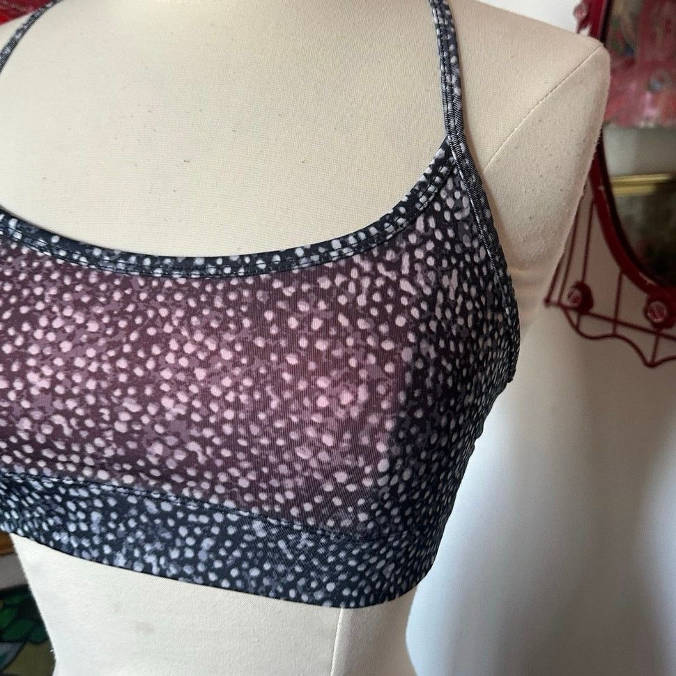 Champion champion orange black white polka dot sports bra Size S / US 4 / IT 40 - 2 Thumbnail