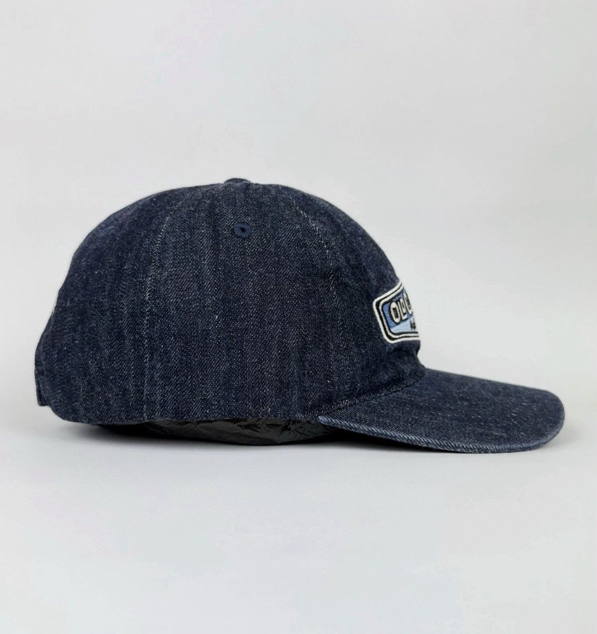 Vintage Old Guys Rule Rear View Cap Hat Denim Blue Top Embroidered Size ONE SIZE - 5 Thumbnail
