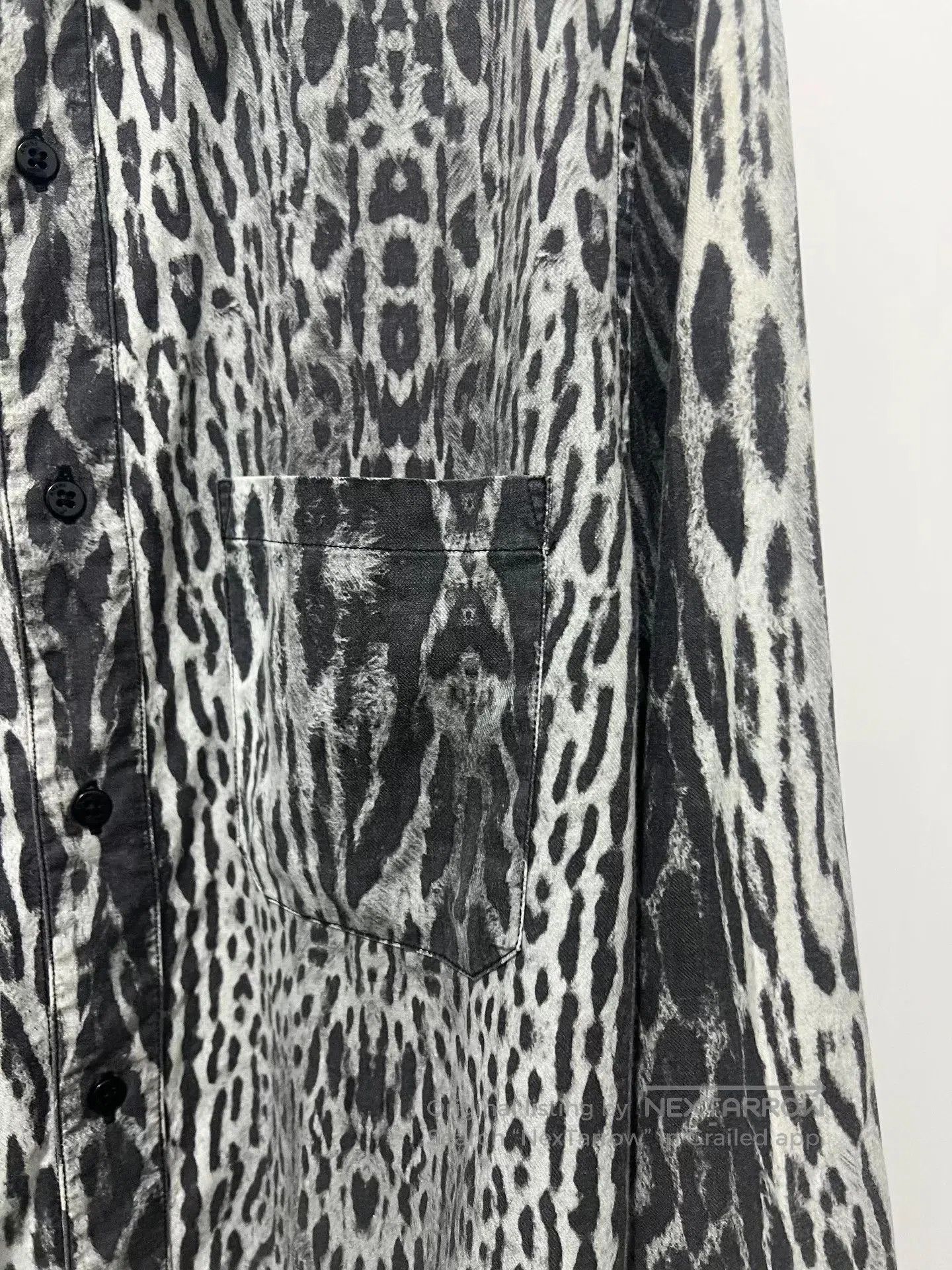 Amiri Amiri Men's Leopard Print Casual Shirt. Size US M / EU 48-50 / 2 - 3 Thumbnail