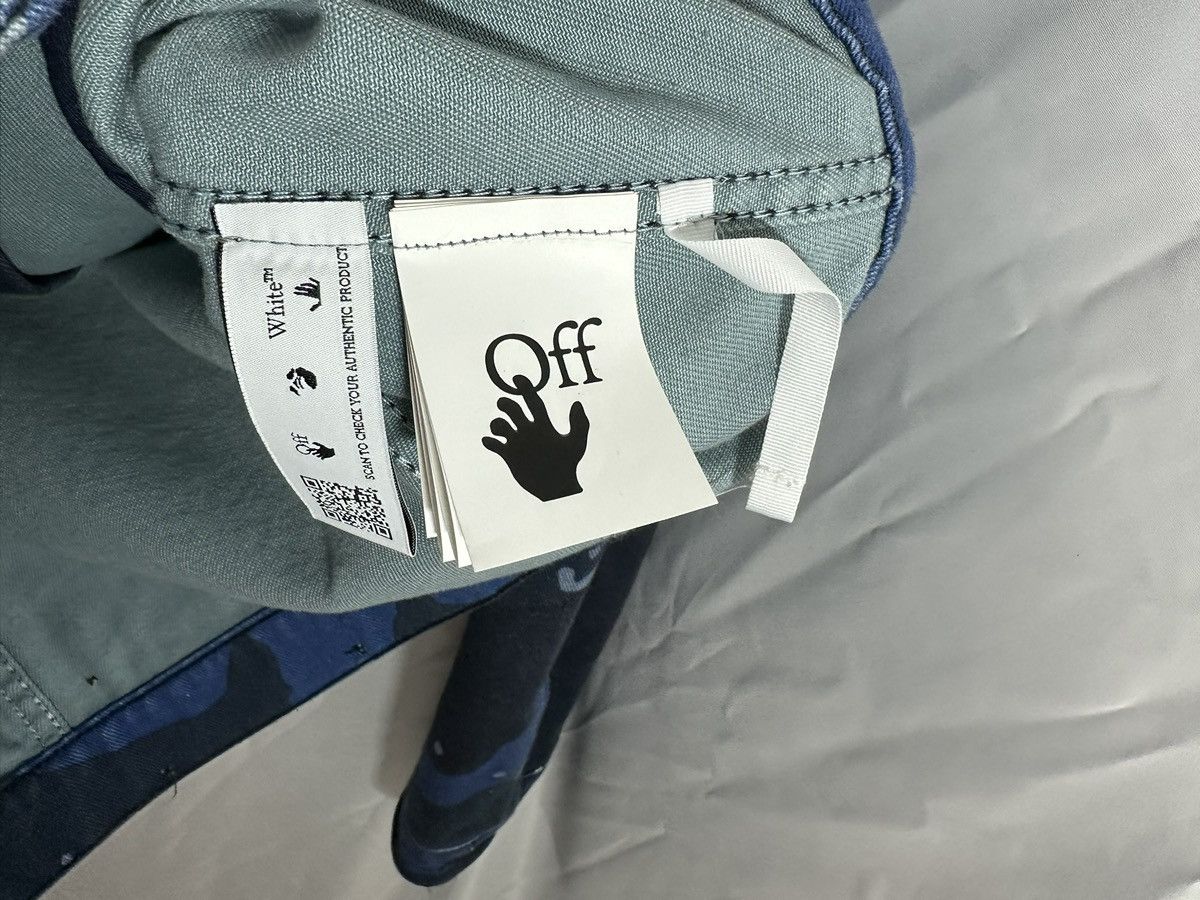 Off-White Off whote camo denim jacket Size US M / EU 48-50 / 2 - 10 Thumbnail