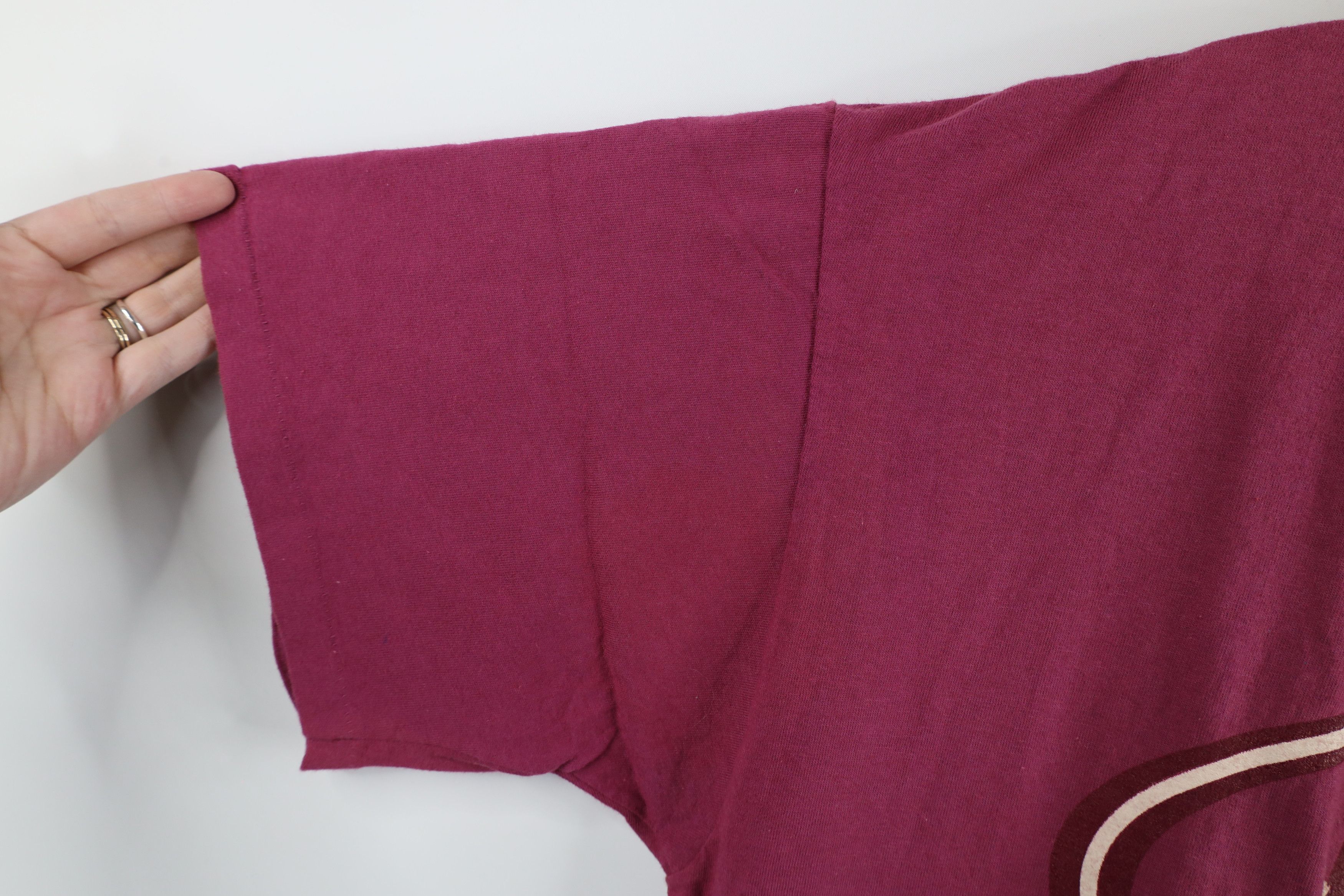 Vintage Vintage 90s Streetwear Cod Massachusetts T-Shirt Pink Size US XL / EU 56 / 4 - 6 Thumbnail