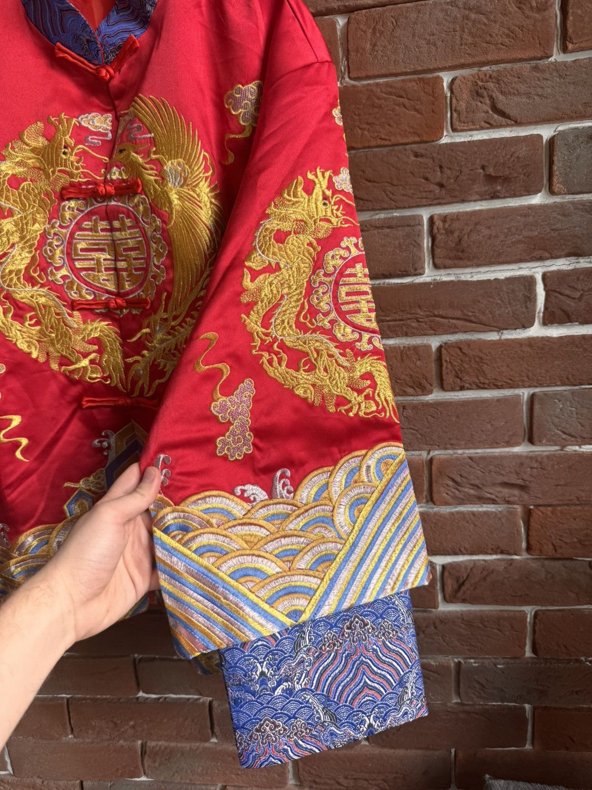 Vintage Kimono Chinese Traditional Dragon Graphic vintage brand Size US XXL / EU 58 / 5 - 6 Thumbnail