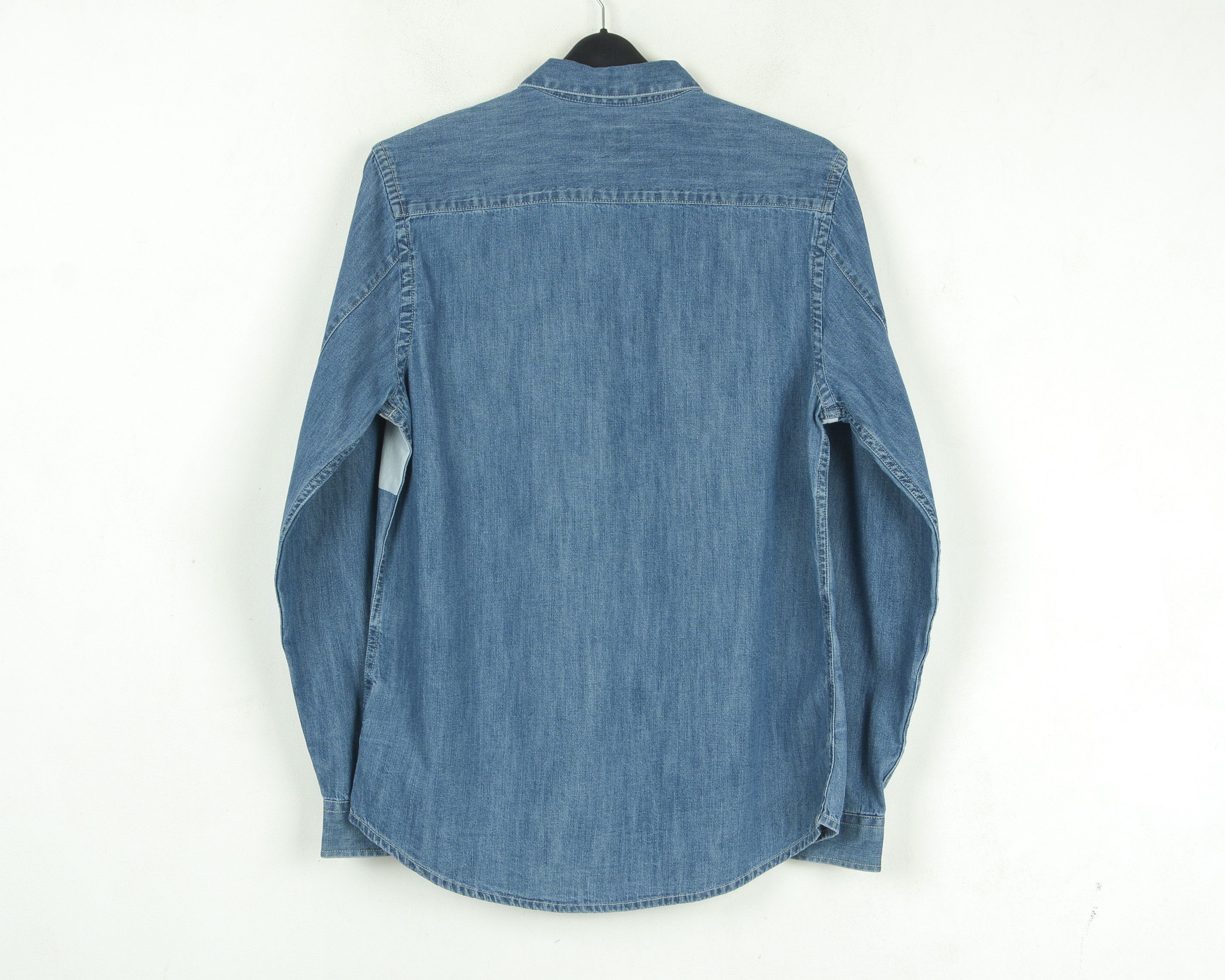 Asos ASOS Casual Denim Shirt M Jean Long Sleeve Button Up Size US M / EU 48-50 / 2 - 5 Thumbnail